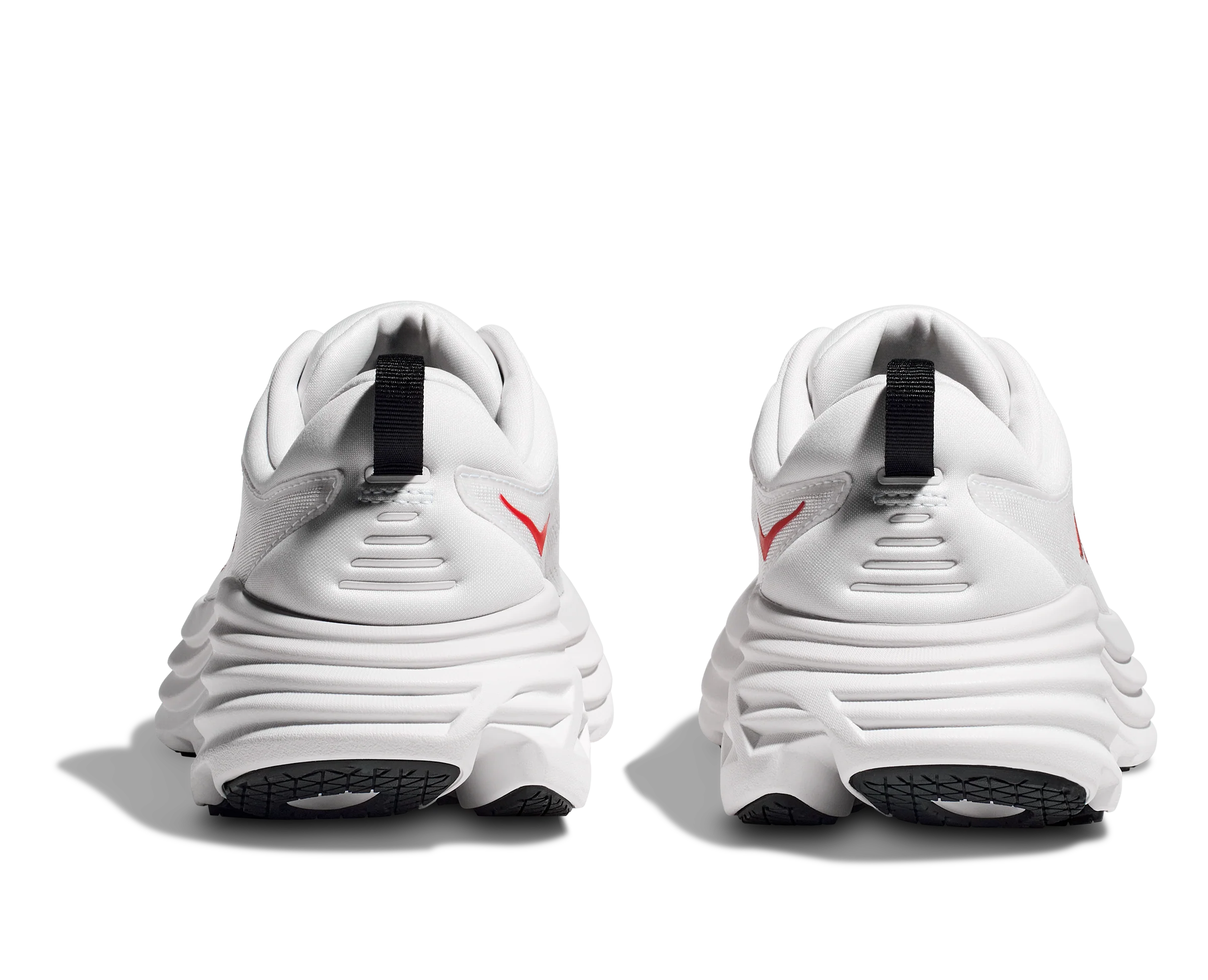 Hoka M BONDI 8 White / Vermillion