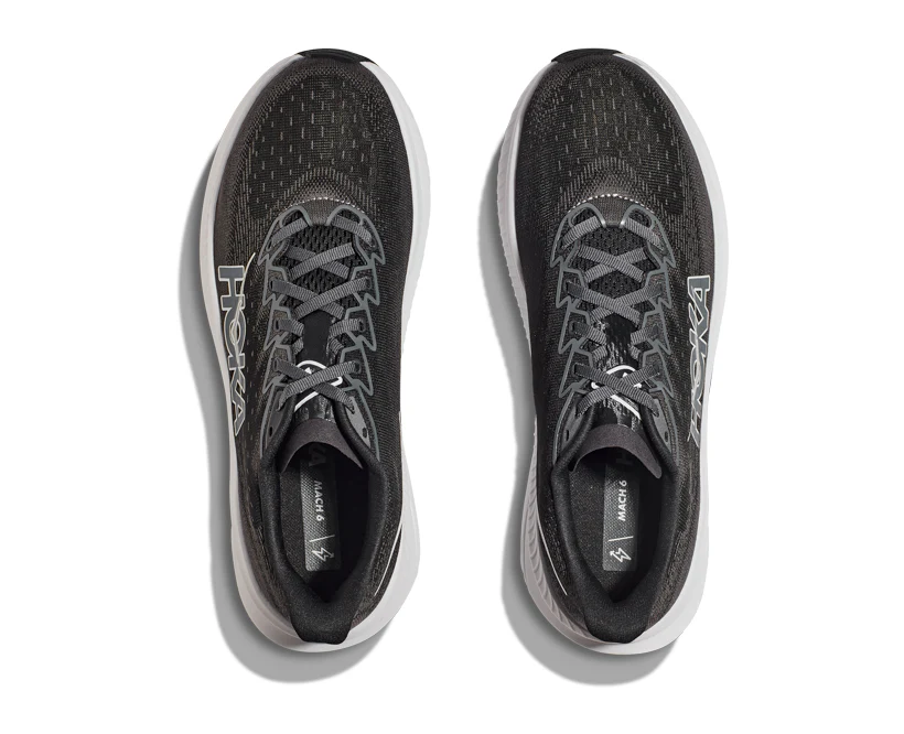 Hoka W MACH 6 WIDE Black / White