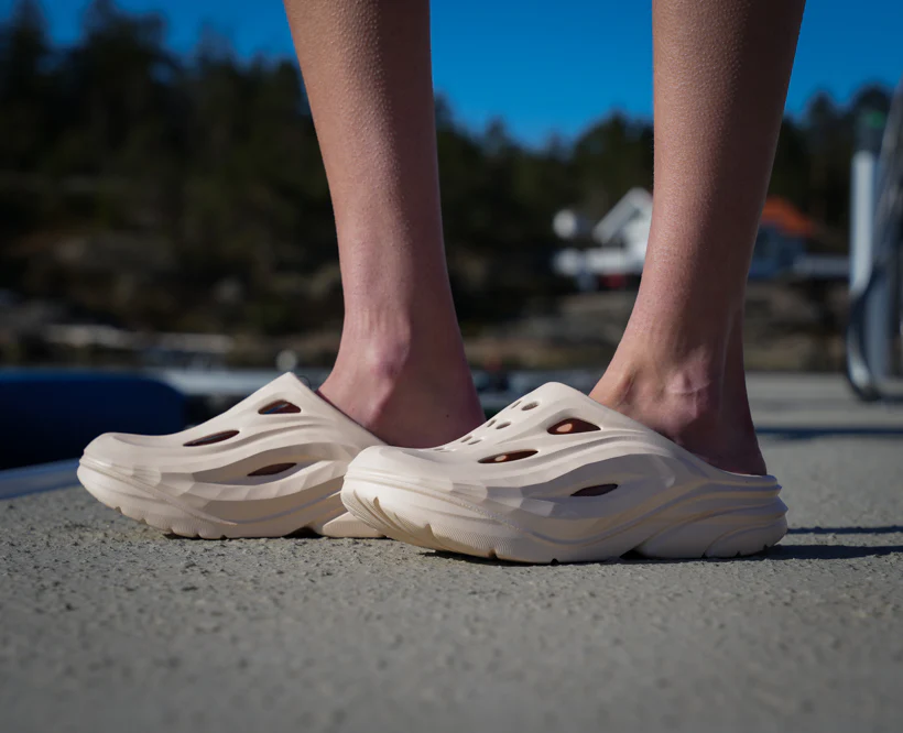 Hoka U ORA RECOVERY MULE Vanilla / Vanilla