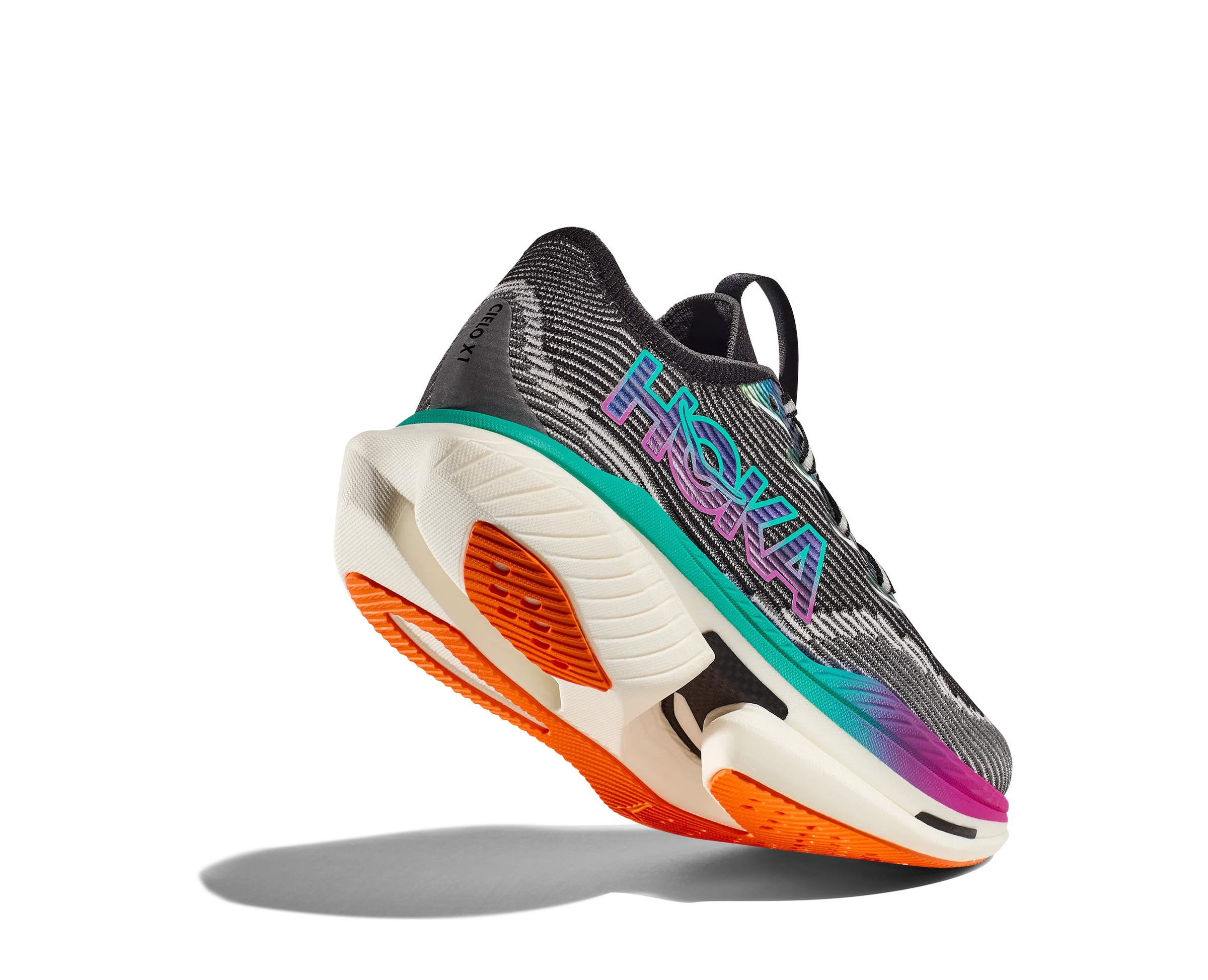 Hoka U CIELO X1 Black / Electric Aqua