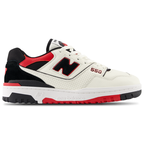 New Balance  550 Casual Shoe -  Men's/Women's League Outfitters White/Black/Red