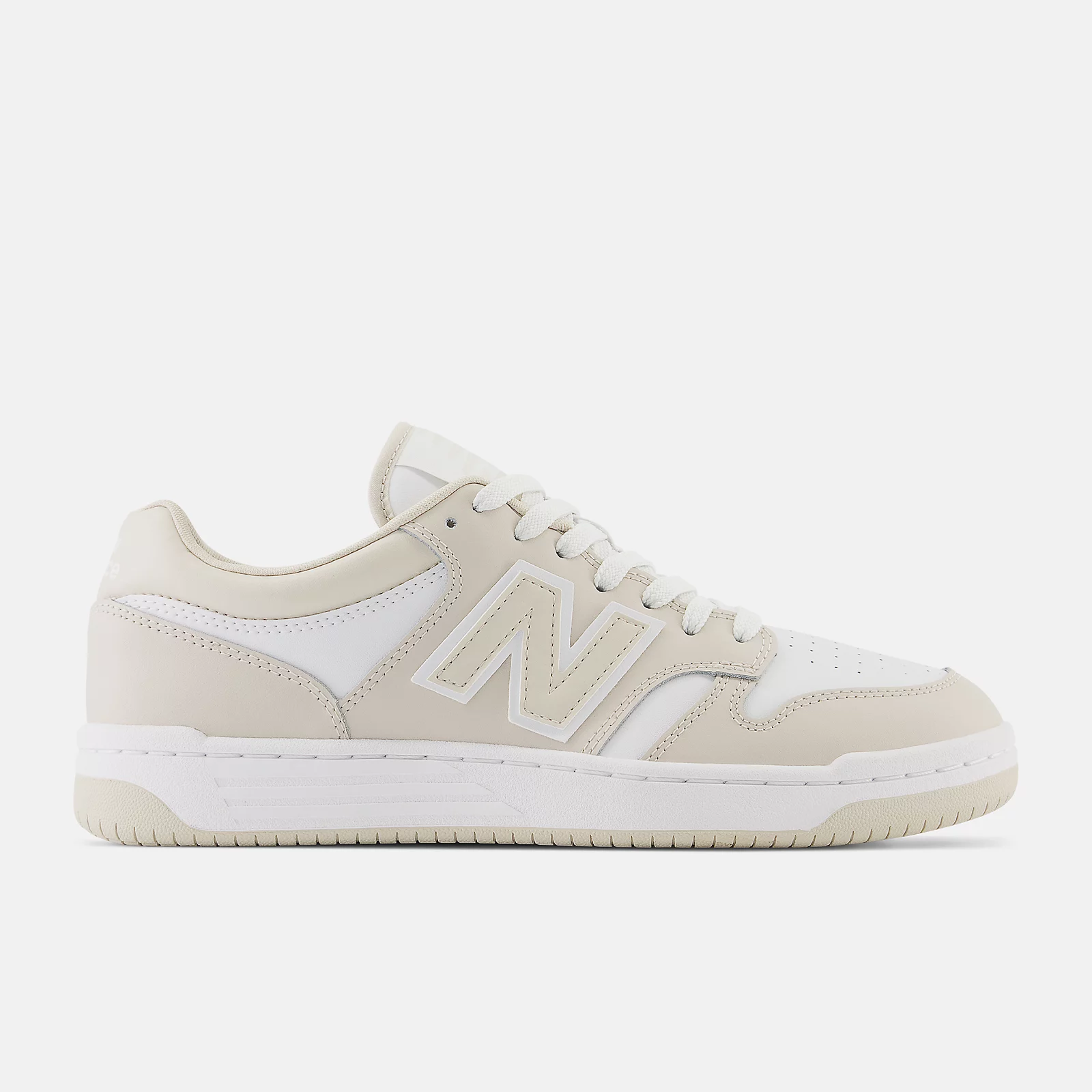 New Balance Unisex Lifestyle 480 Sneakers -  Men's/Women's-Timberwolf with White
