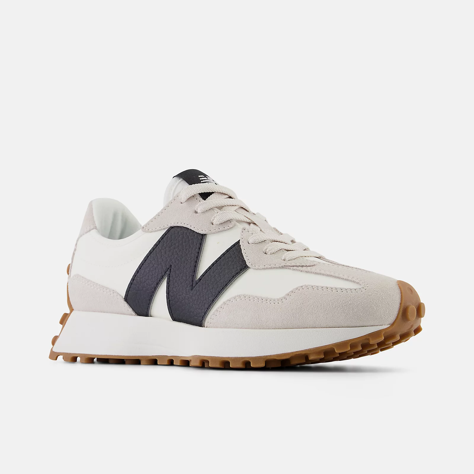 New Balance327 Sneakers -  Men's/Women's-Moonbeam with Black