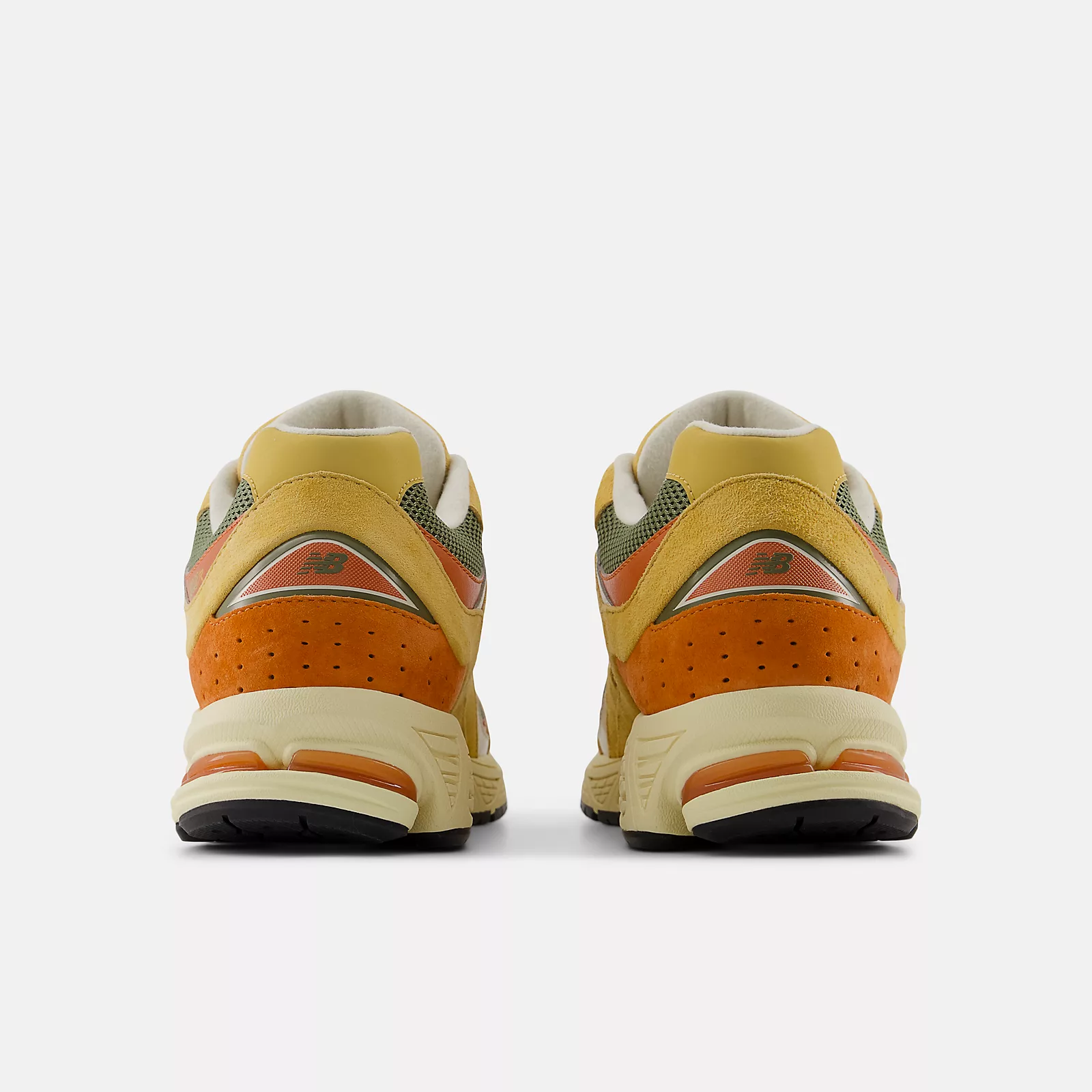 New Balance 2002R Running Shoes -  Men's/Women's-Dried Apricot with Infield Clay and Dark Olivine