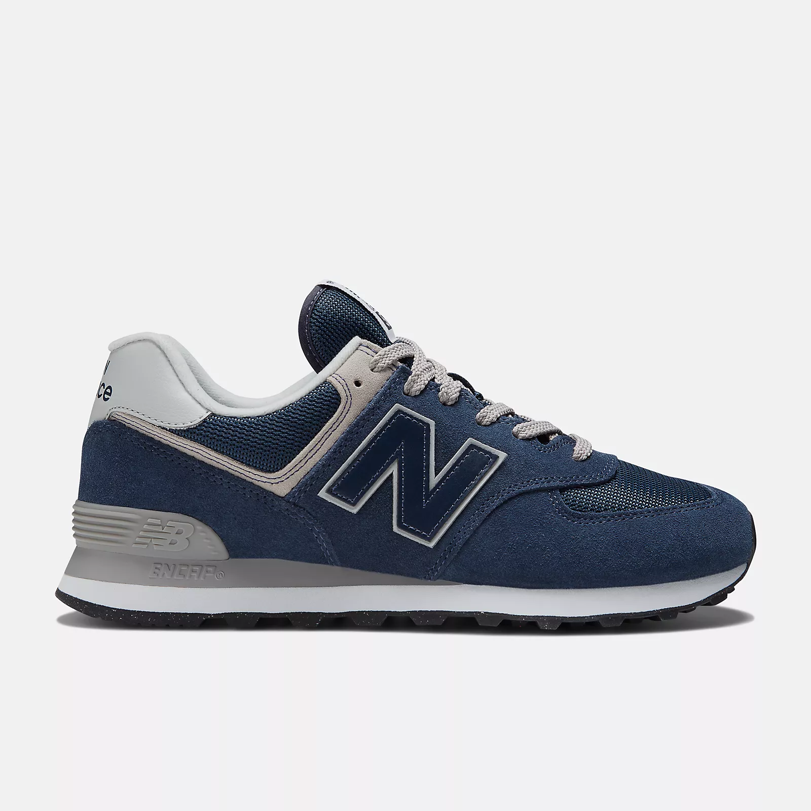 New Balance 574 Running Sneakers -  Men's/Women's-Navy with White