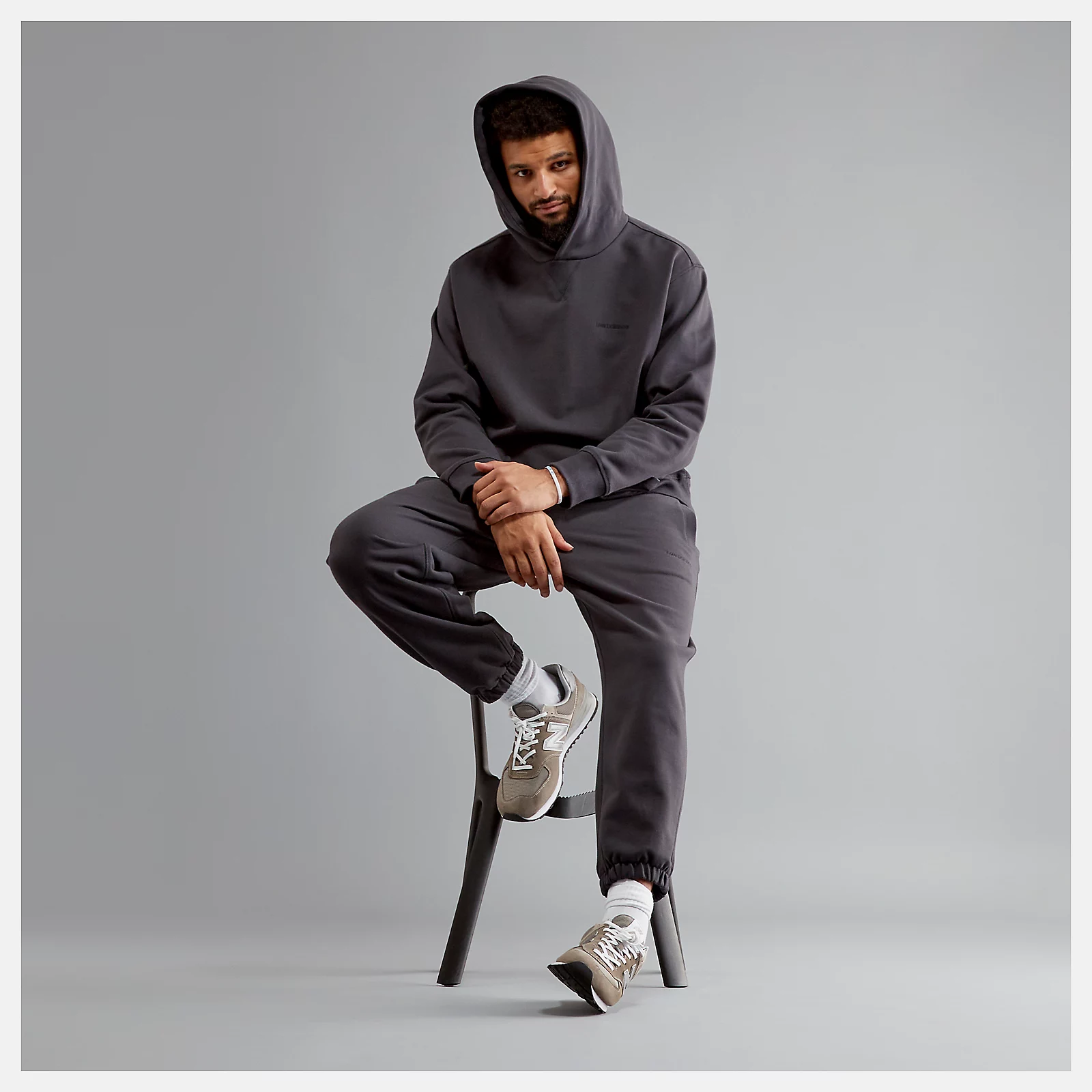 New Balance 574 Running Sneakers -  Men's/Women's-Grey with White