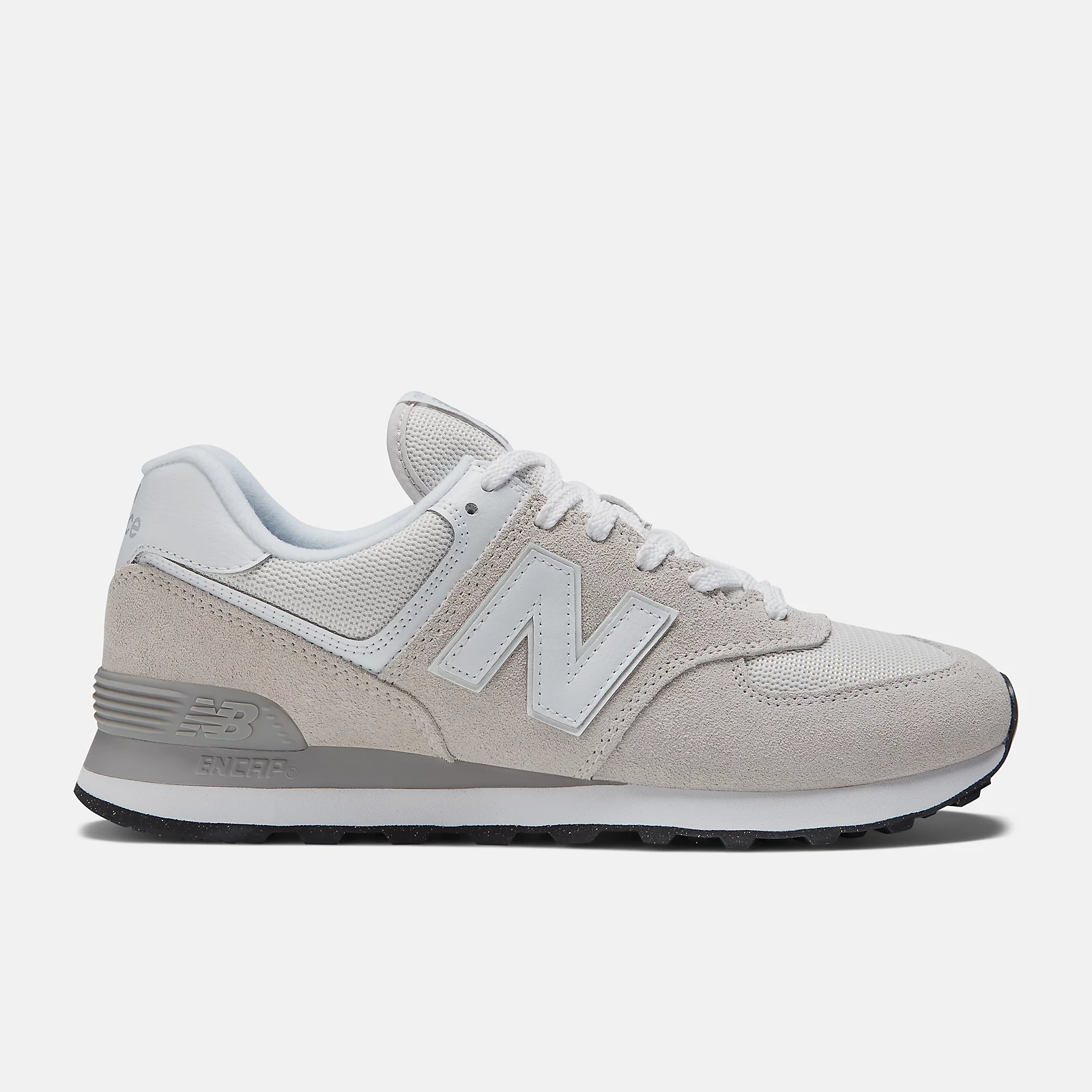 New Balance 574 Running Sneakers -  Men's/Women's-Nimbus Cloud with White