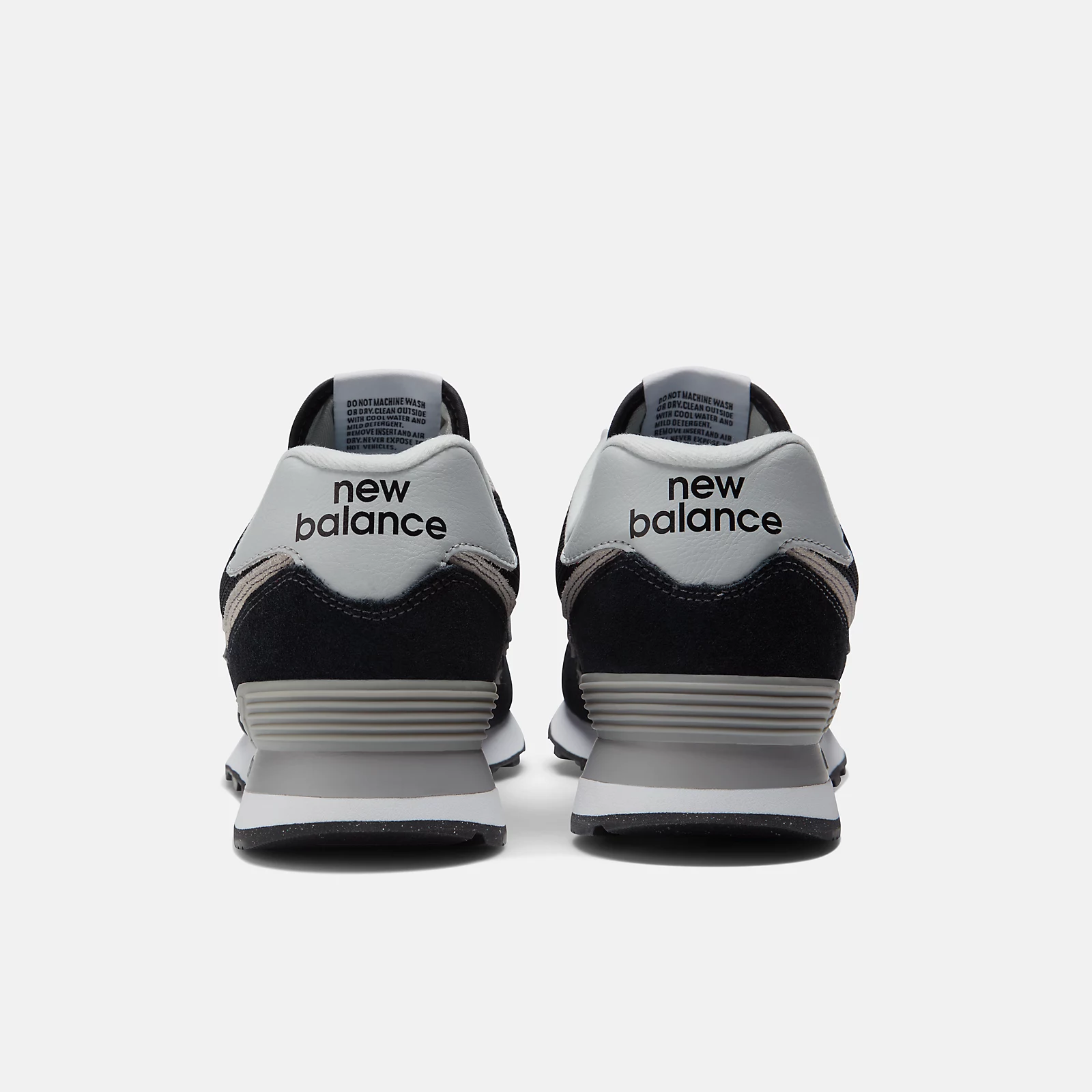 New Balance 574 Running Sneakers -  Men's/Women's-Black with White