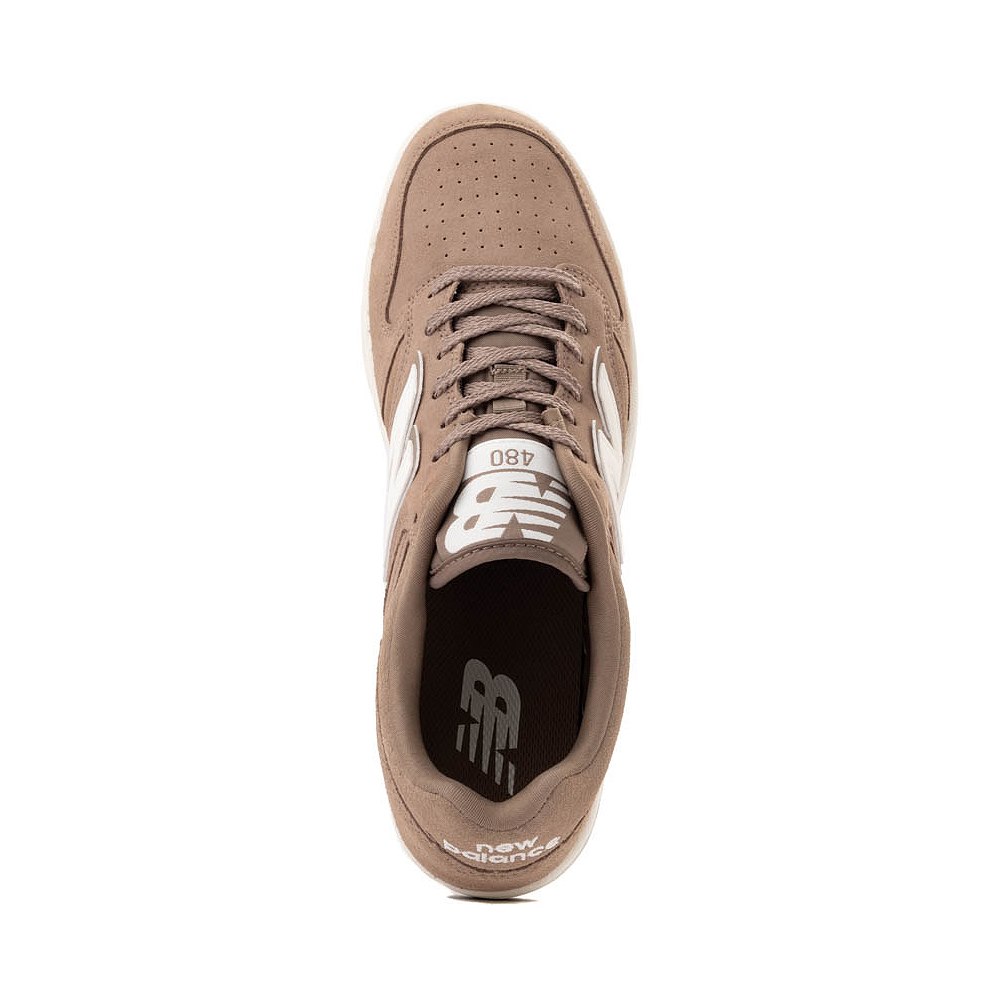 New Balance Unisex Lifestyle 480 Sneakers -  Men's/Women's-Mushroom / Sea Salt