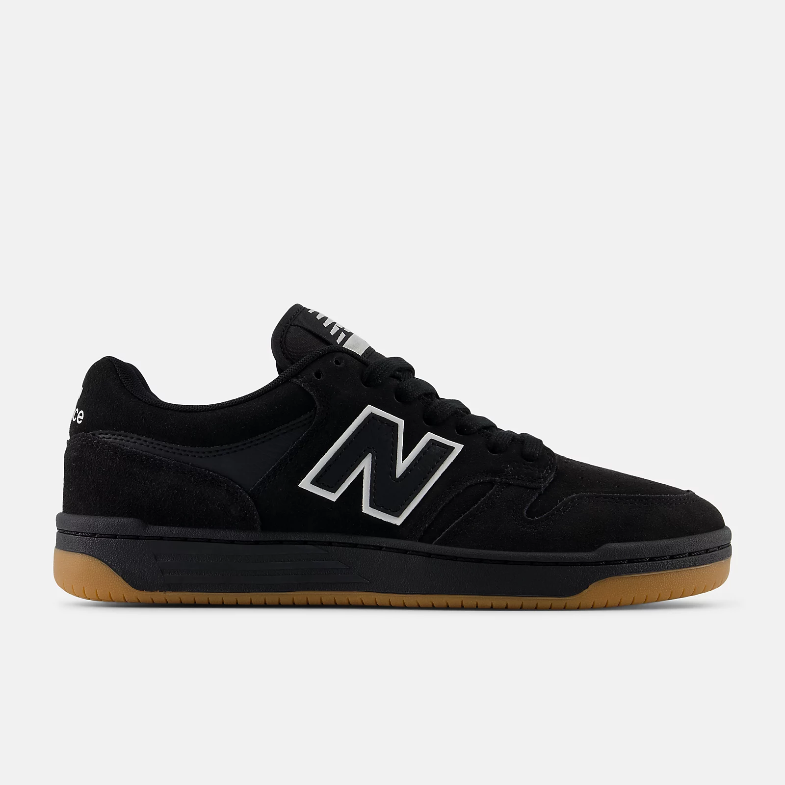 New Balance Unisex Lifestyle 480 Sneakers -  Men's/Women's-Black with White