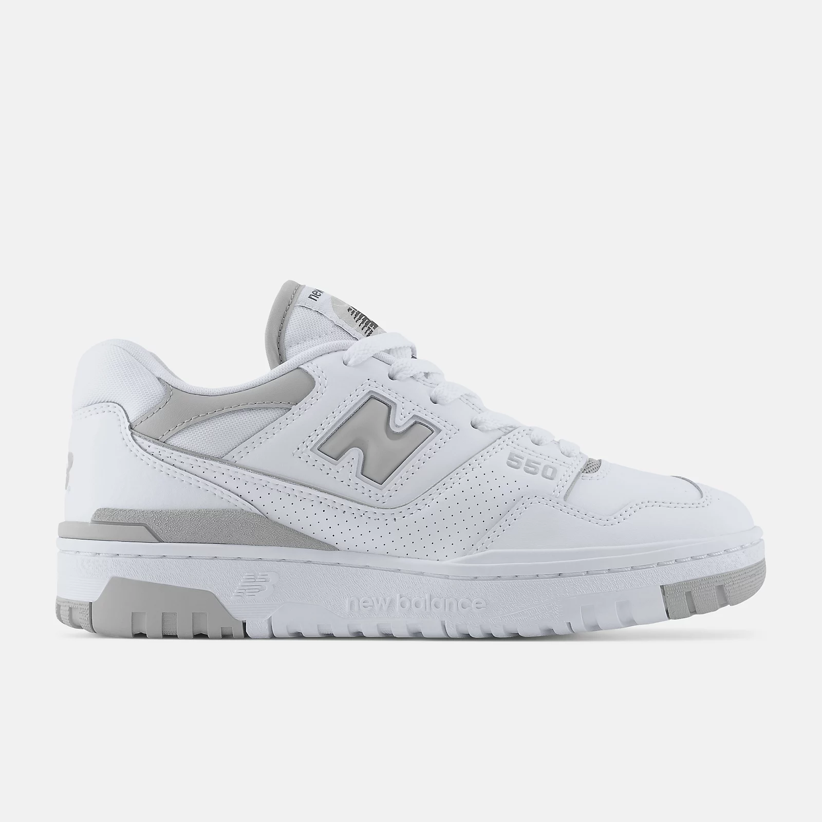 New Balance  550 Casual Shoe -  Men's/Women's hite with Raincloud