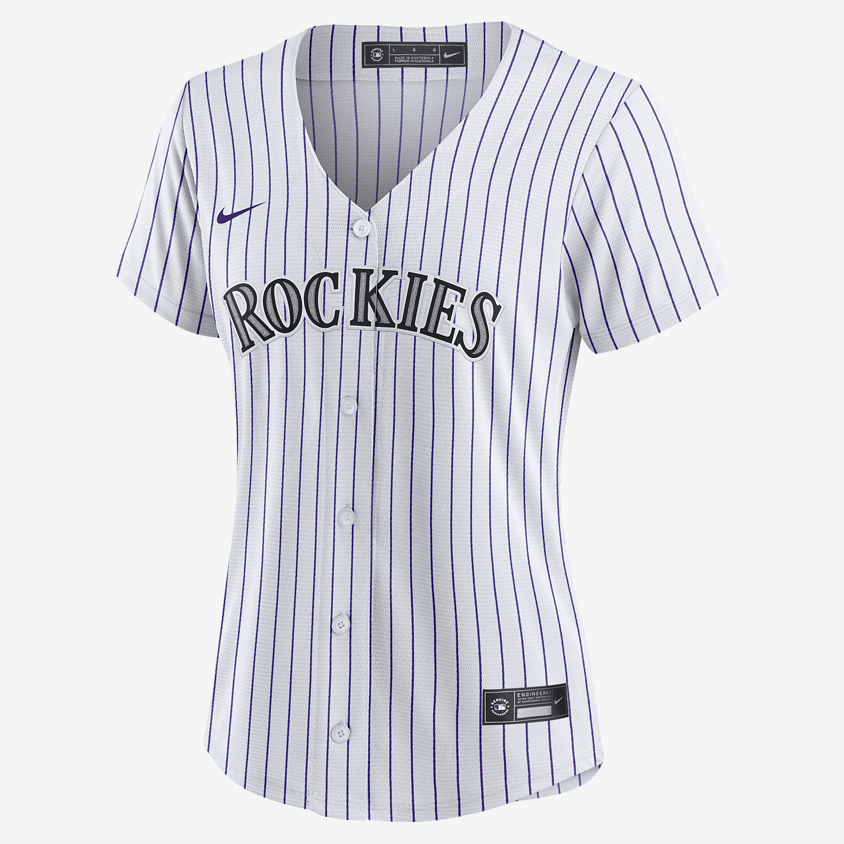 MLB Colorado Rockies (Charlie Blackmon) Women's Replica Baseball Jersey - White
