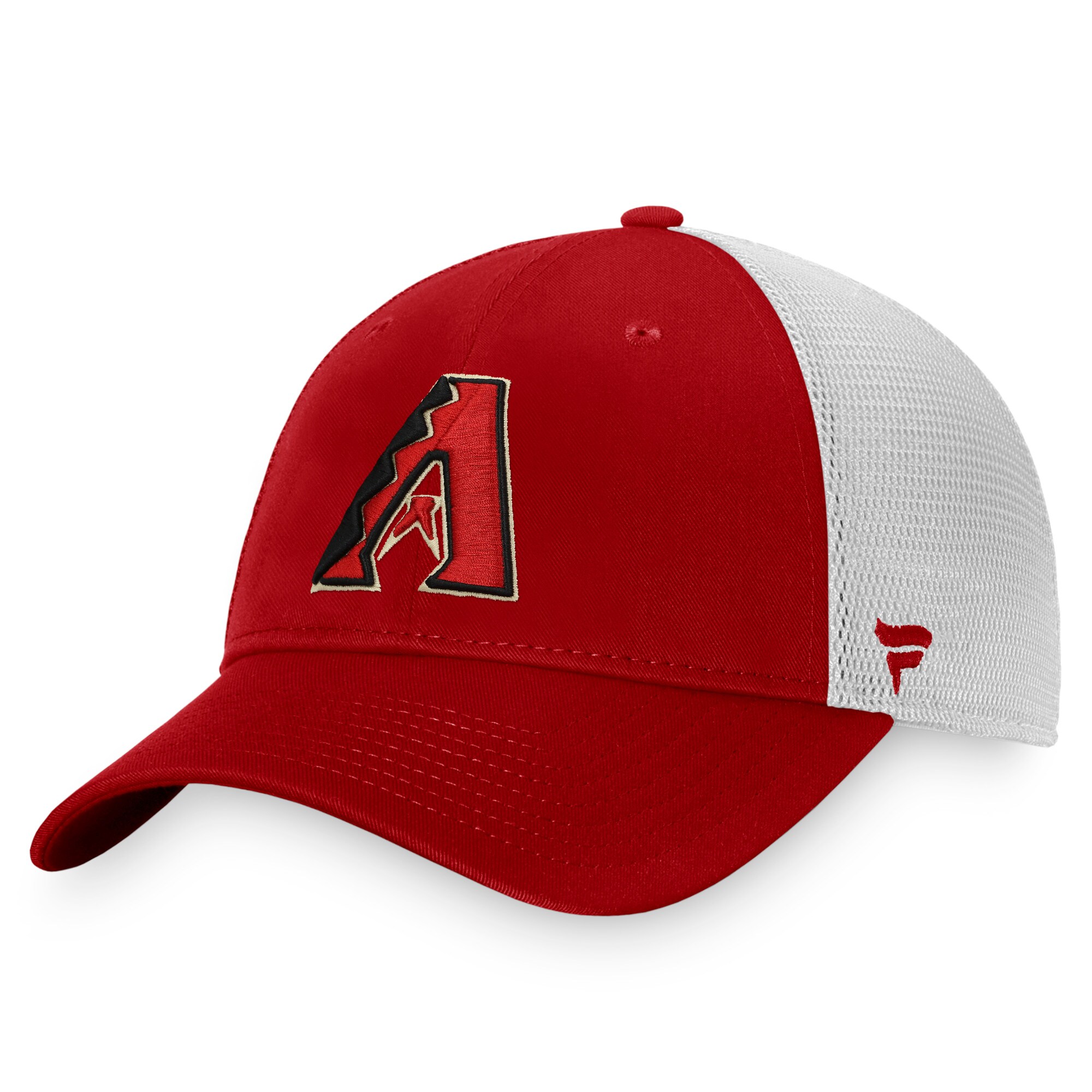 Arizona Diamondbacks Fanatics Branded Core Structured Trucker Snapback Hat - Cardinal/White