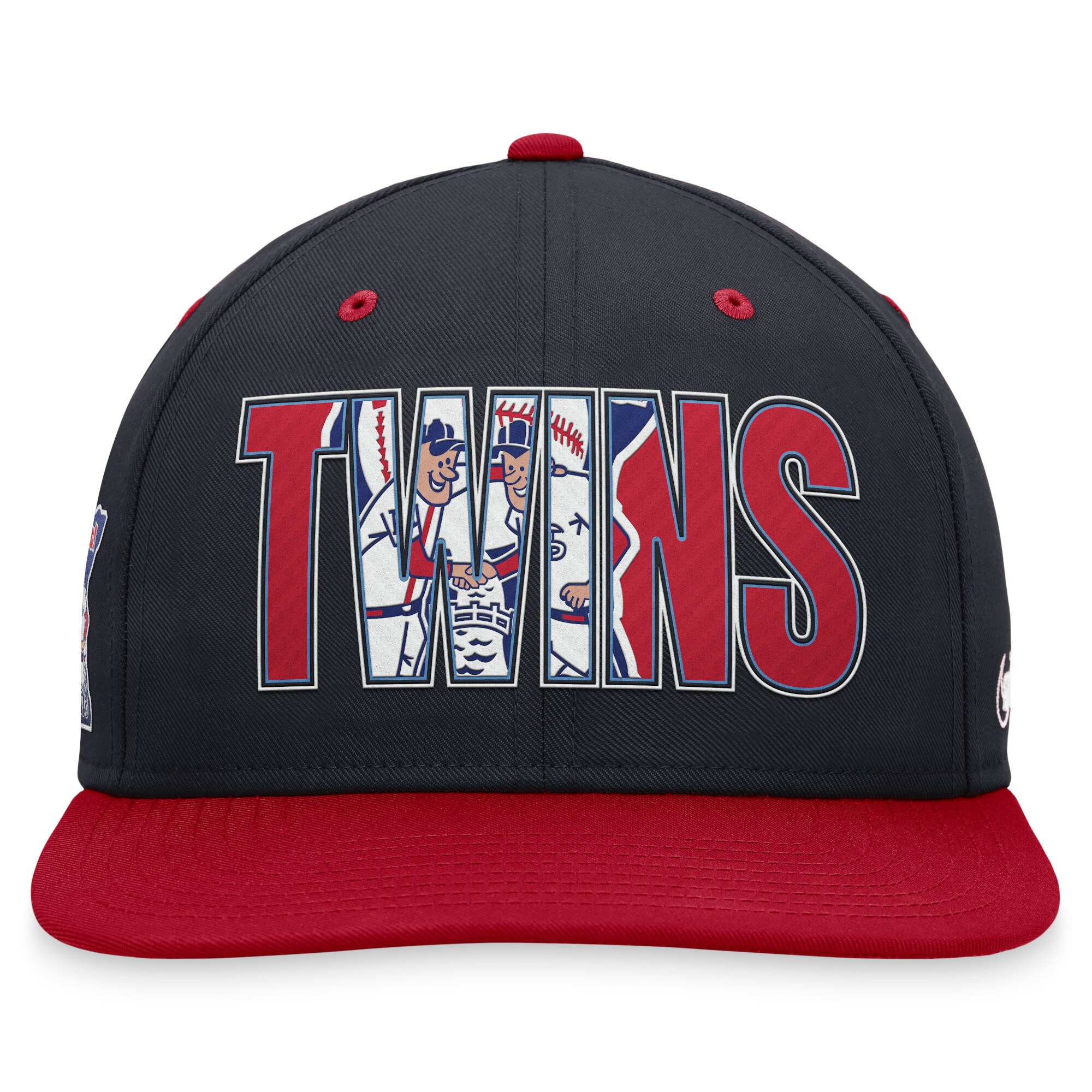 Minnesota Twins Nike Cooperstown Collection Pro Snapback Hat - Navy