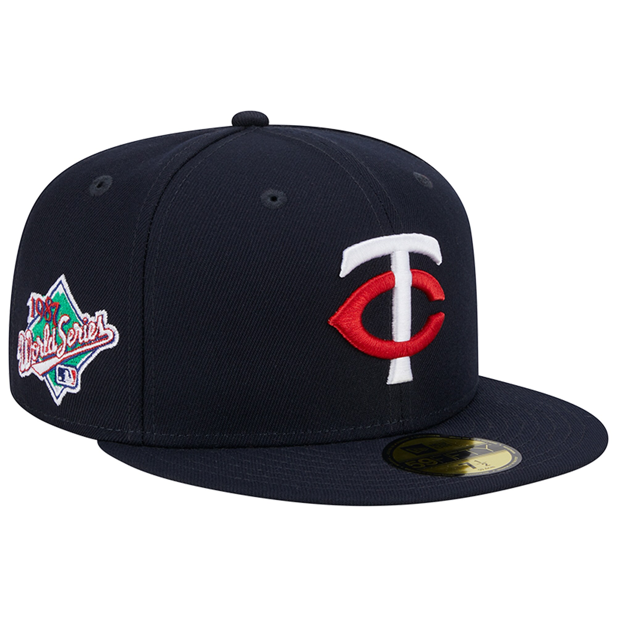 Minnesota Twins New Era 1987 World Series Team Color 59FIFTY Fitted Hat - Navy