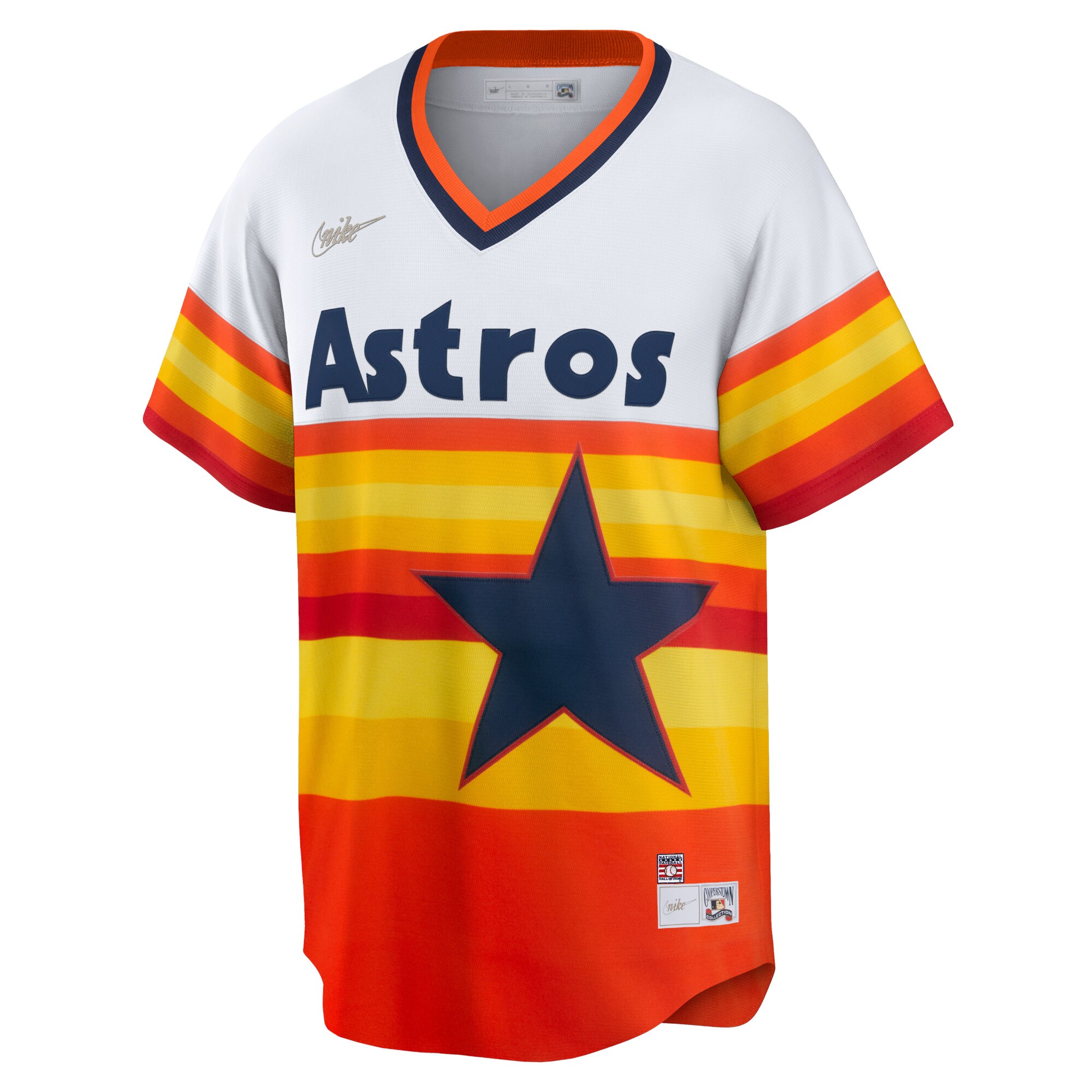 Nolan Ryan Houston Astros Nike Home Cooperstown Collection Player Jersey - White