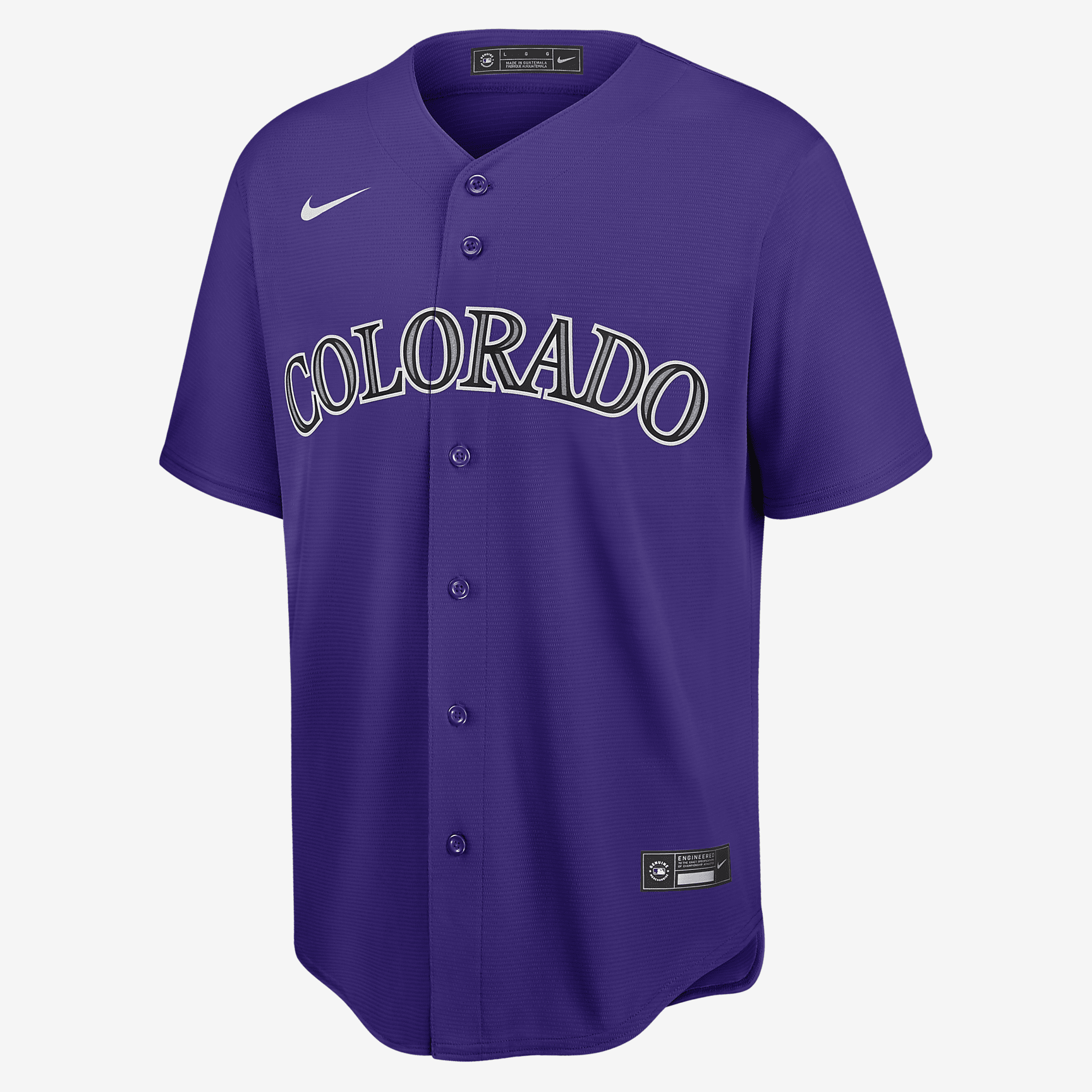 MLB Colorado Rockies (Trevor Story) Men's Replica Baseball Jersey - Court Purple