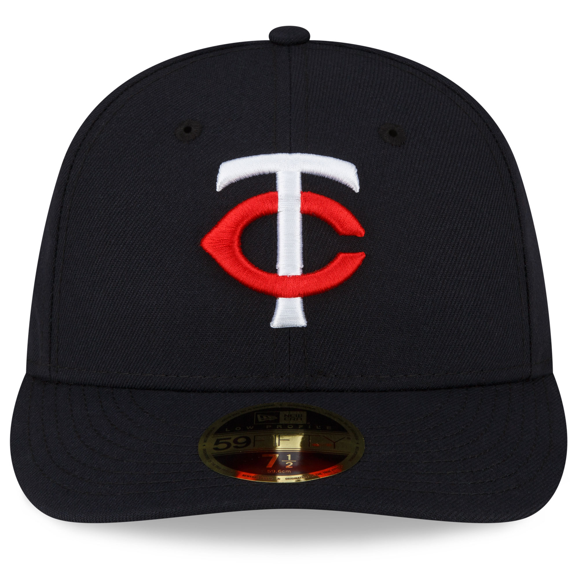Minnesota Twins New Era 2023 Postseason Side Patch Low Profile 59FIFTY Fitted Hat???Navy