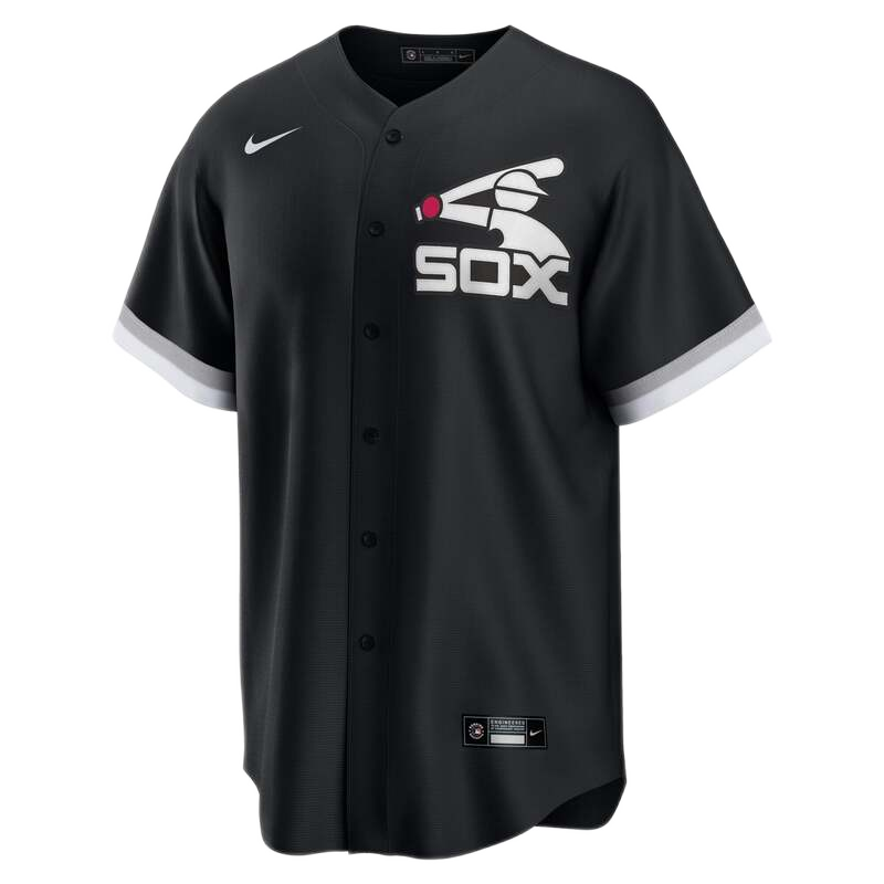Men's Andrew Benintendi Chicago White Sox Black Alternate Spring Training Premium Stitch Replica Jersey