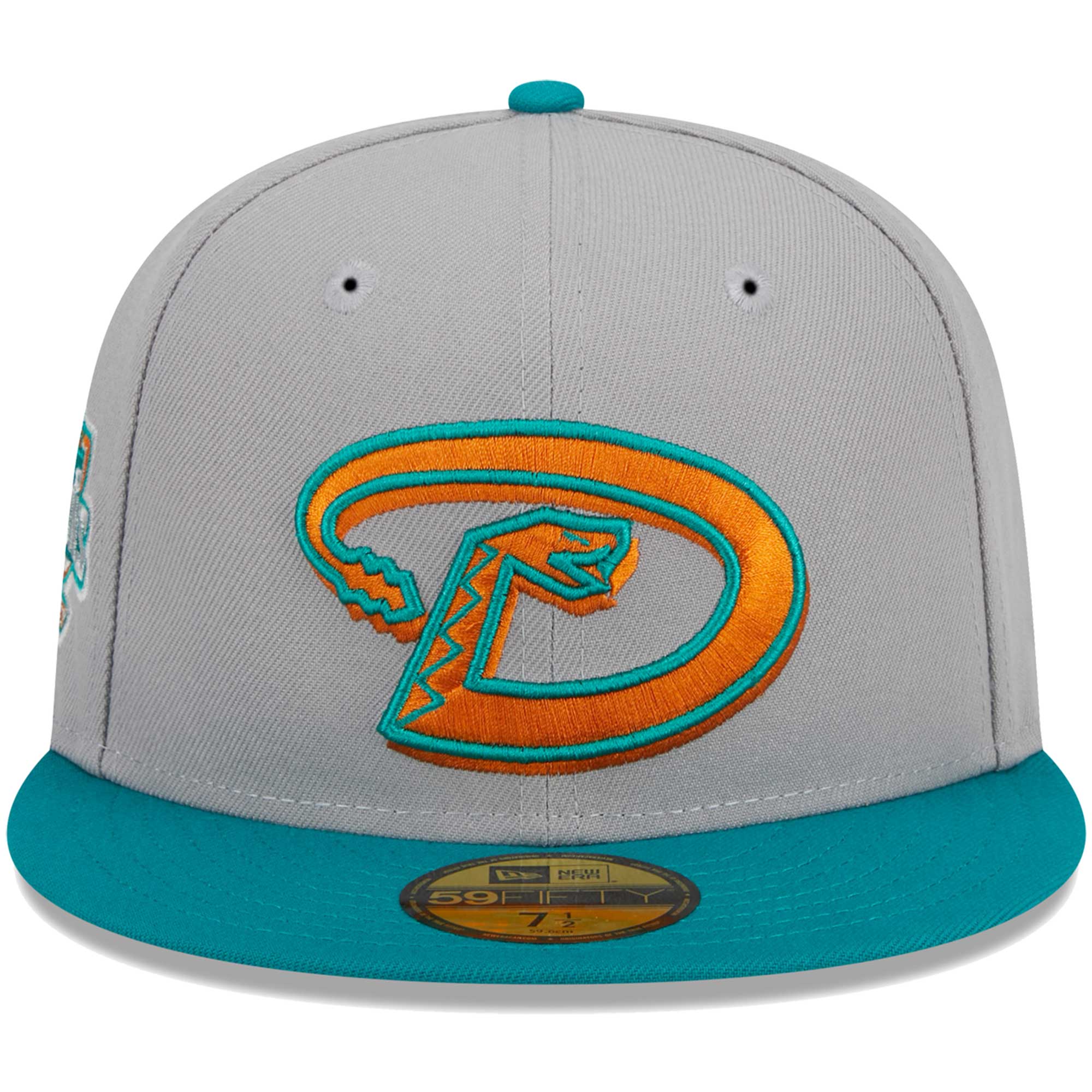 Arizona Diamondbacks New Era 59FIFTY Fitted Hat - Gray/Teal
