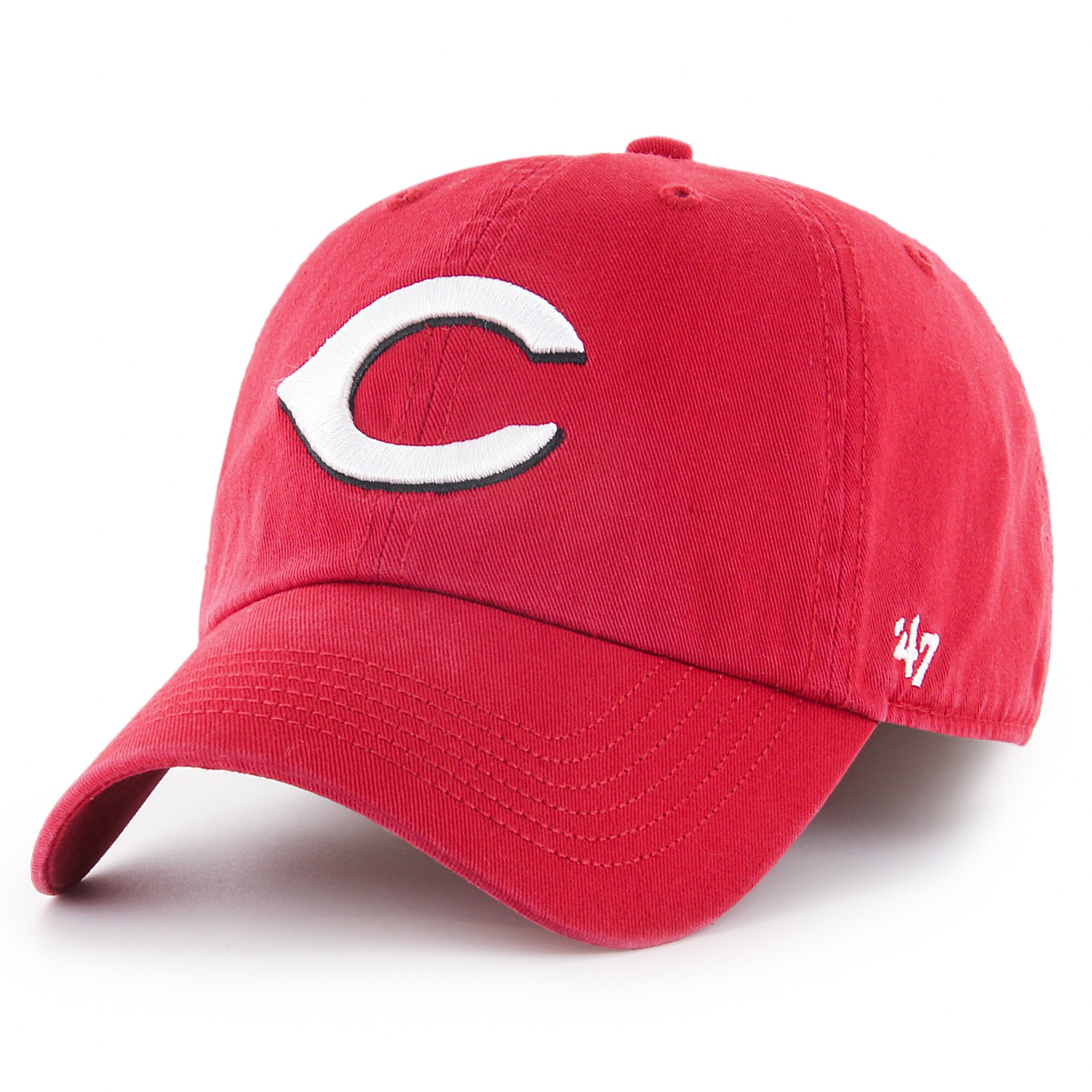 Cincinnati Reds '47 Franchise Logo Fitted Hat - Red