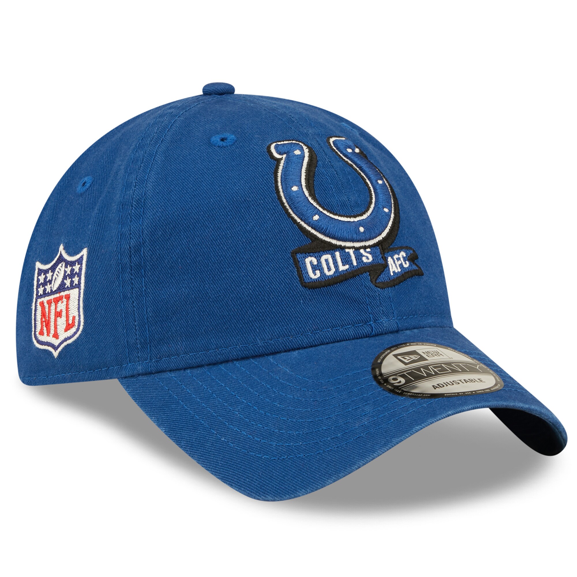 Indianapolis Colts New Era OTC 2022 Sideline 9TWENTY Adjustable Hat - Royal
