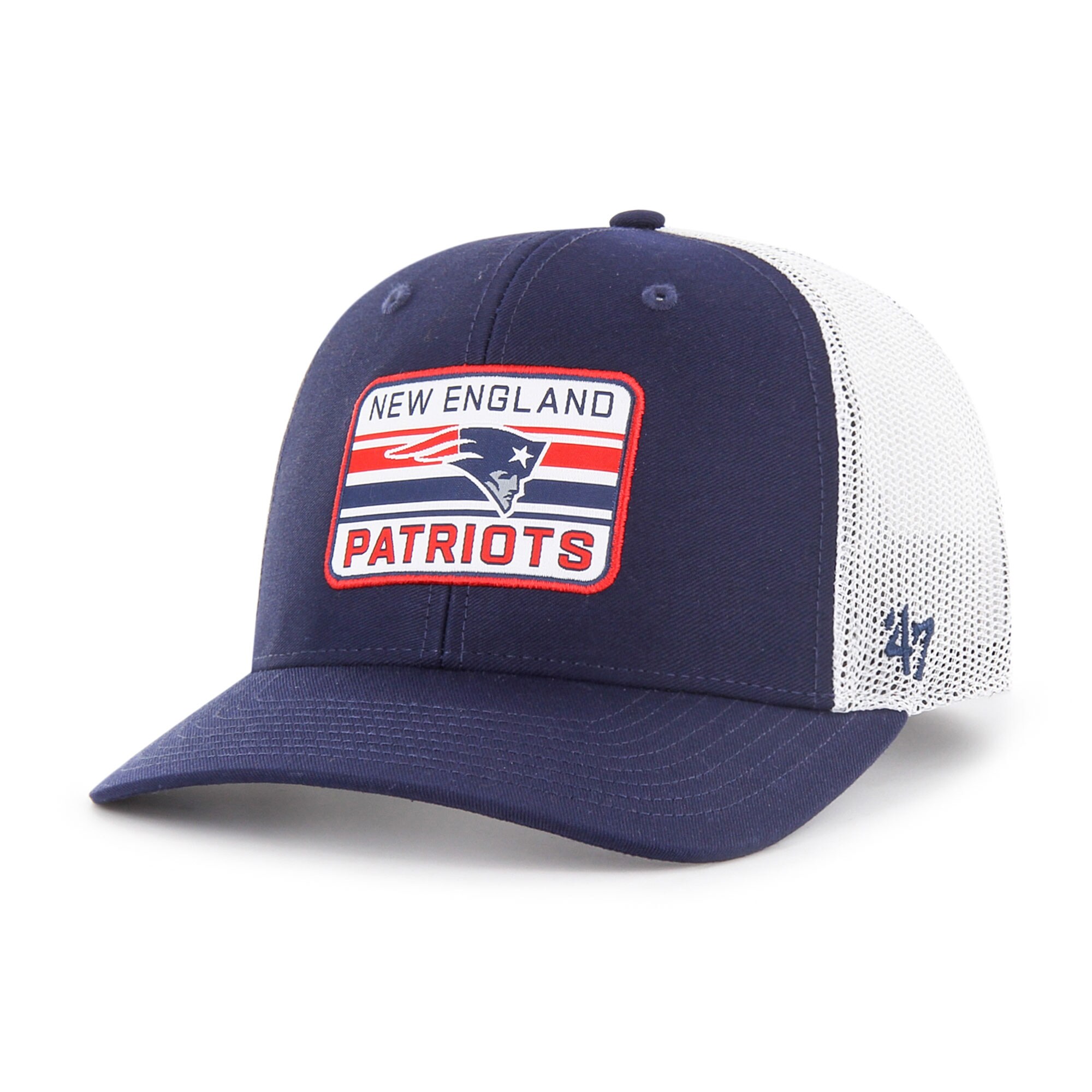 New England Patriots '47 Drifter Adjustable Trucker Hat - Navy/White