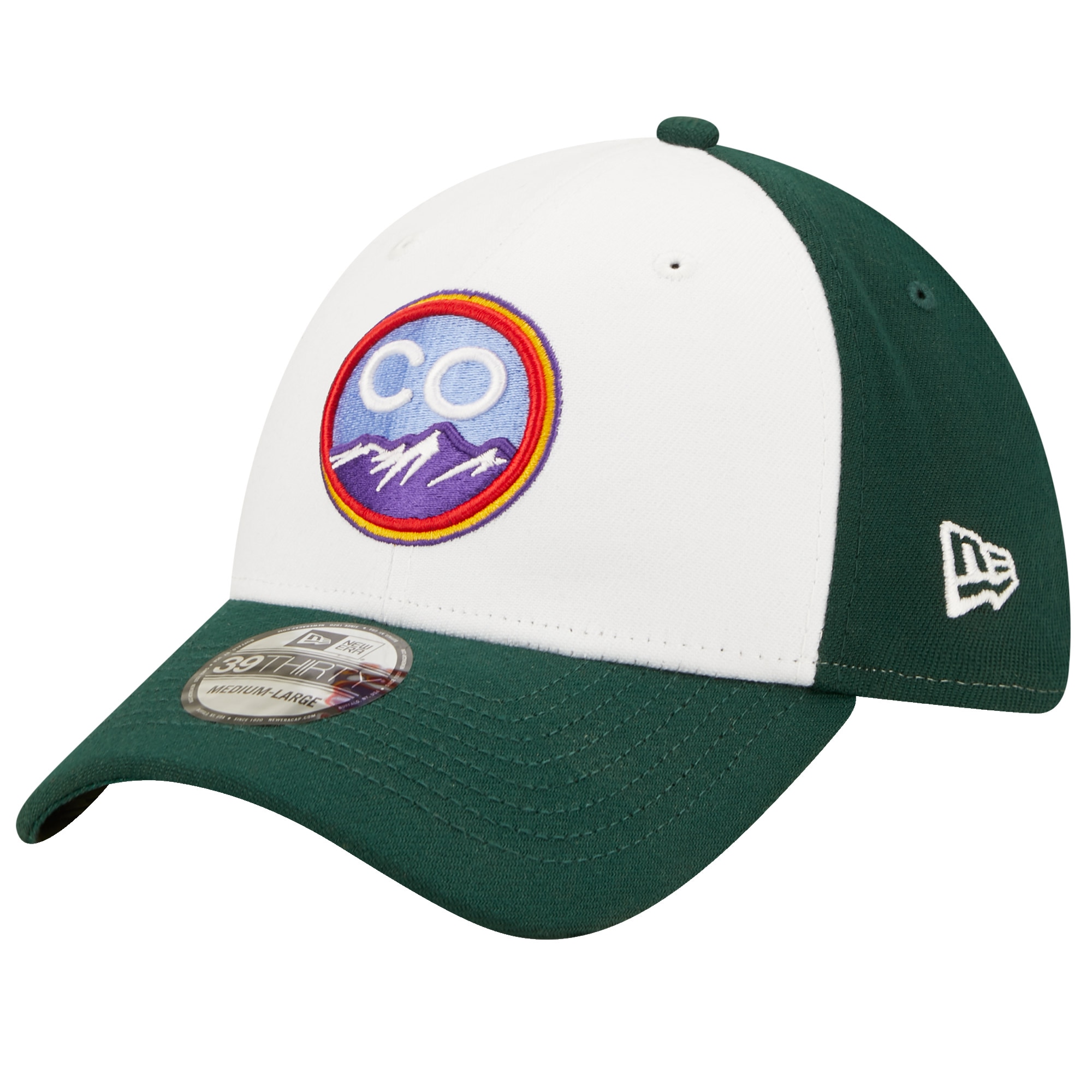 Colorado Rockies New Era 2022 City Connect 39THIRTY Flex Hat - White