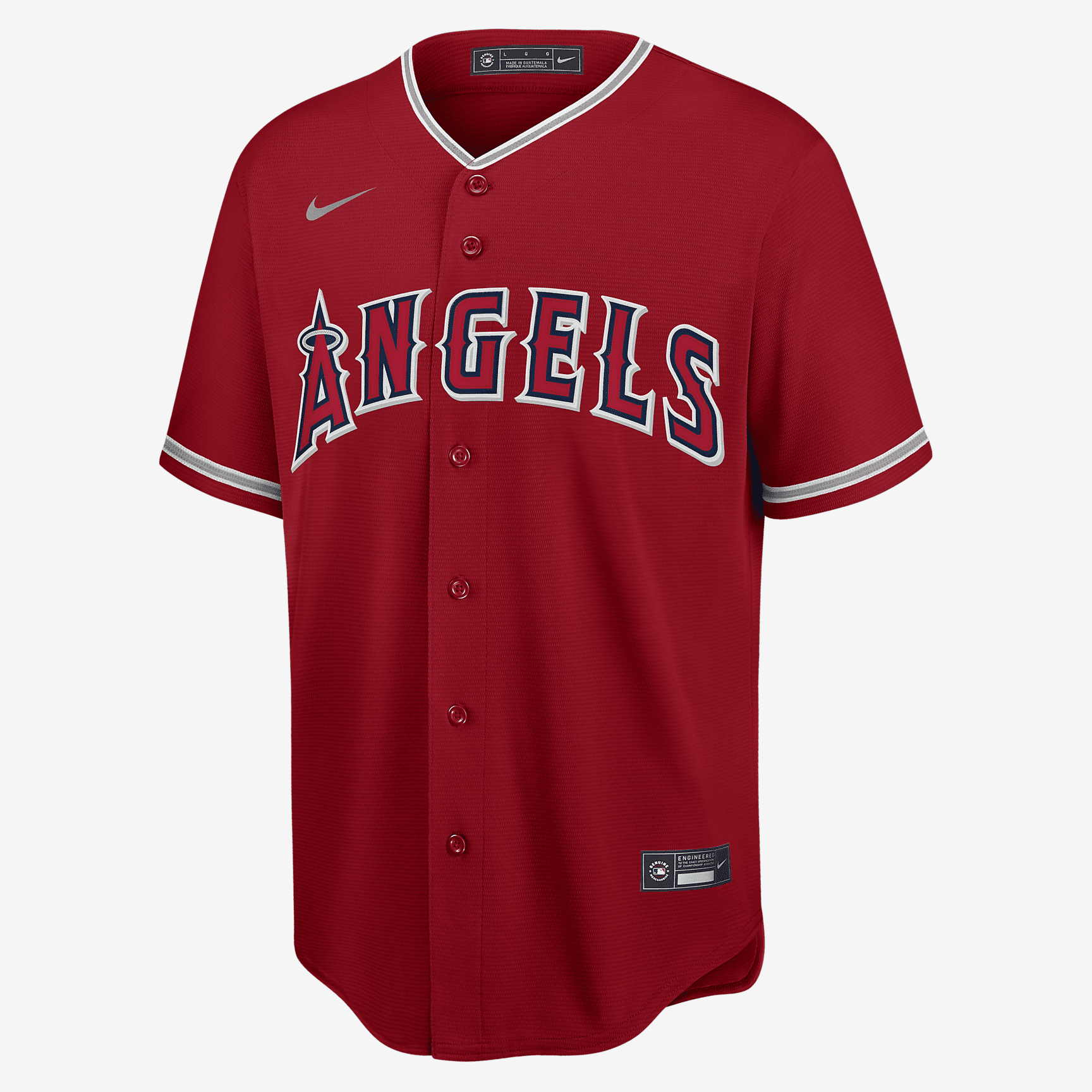 MLB Los Angeles Angels Men's Replica Baseball Jersey - University Red