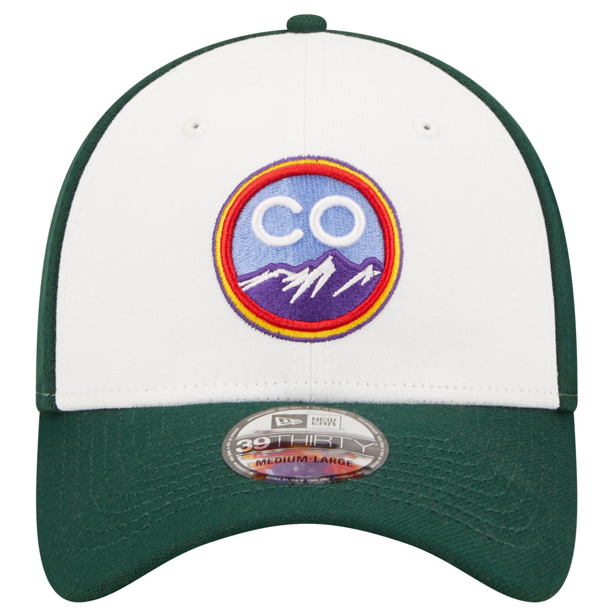 Colorado Rockies New Era 2022 City Connect 39THIRTY Flex Hat - White