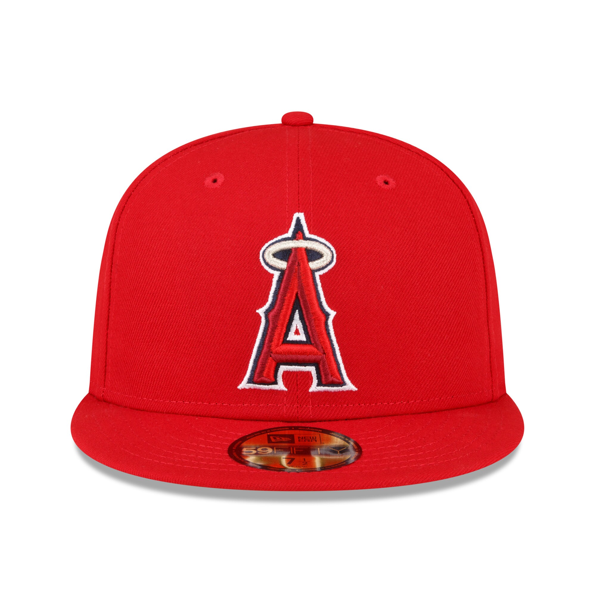 Los Angeles Angels New Era Authentic Collection Replica 59FIFTY Fitted Hat - Red