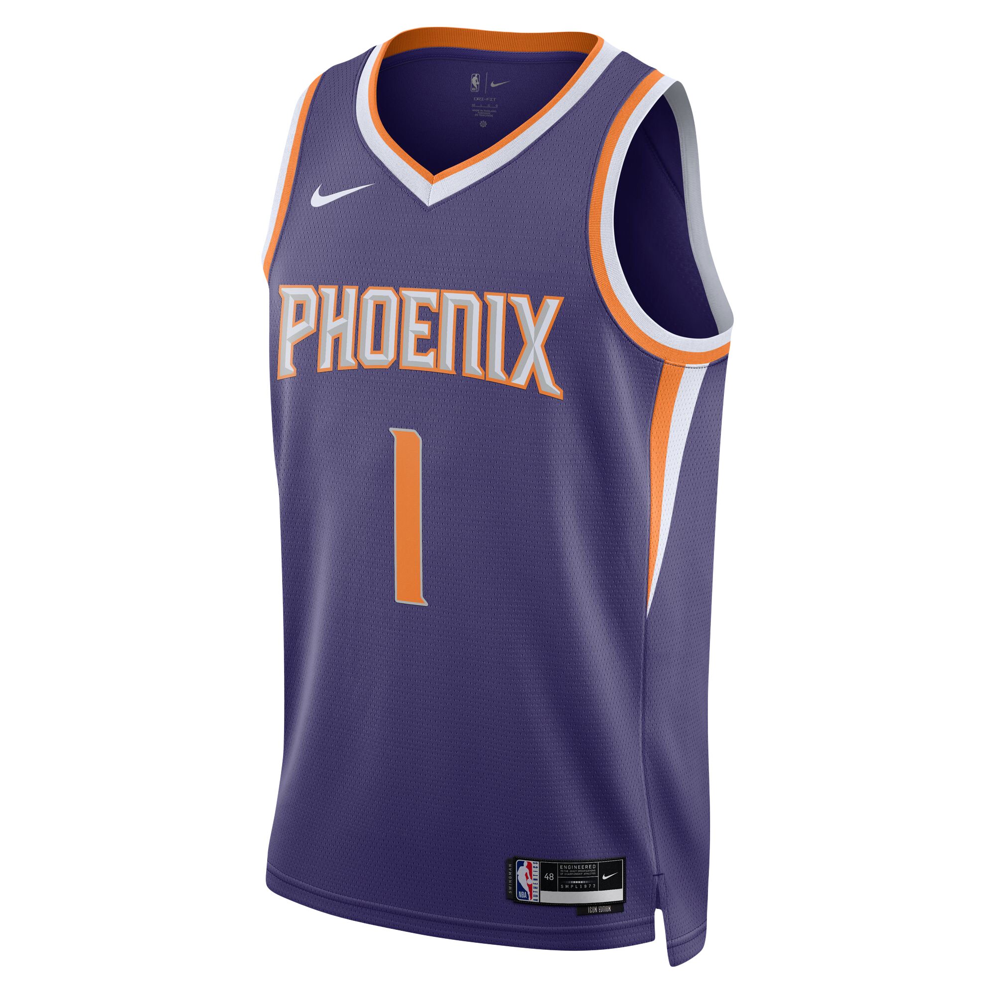 Devin Booker Phoenix Suns Nike Unisex Swingman Jersey - Association Edition - Purple