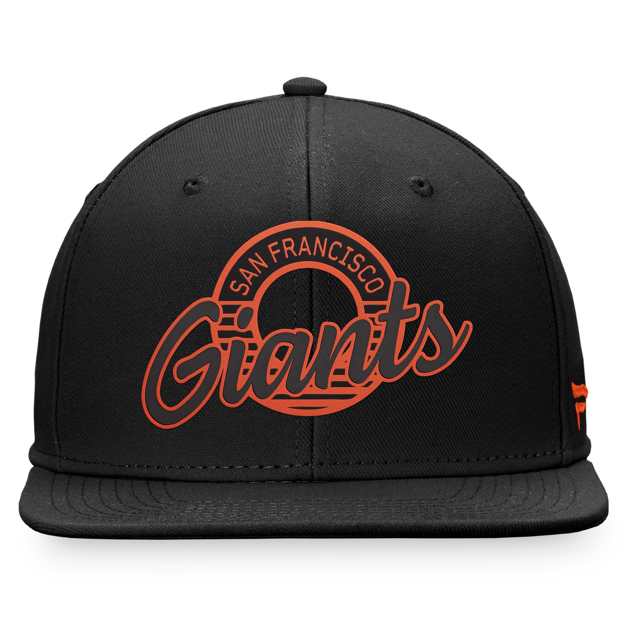 San Francisco Giants Fanatics Branded Circle Script Snapback Hat - Black