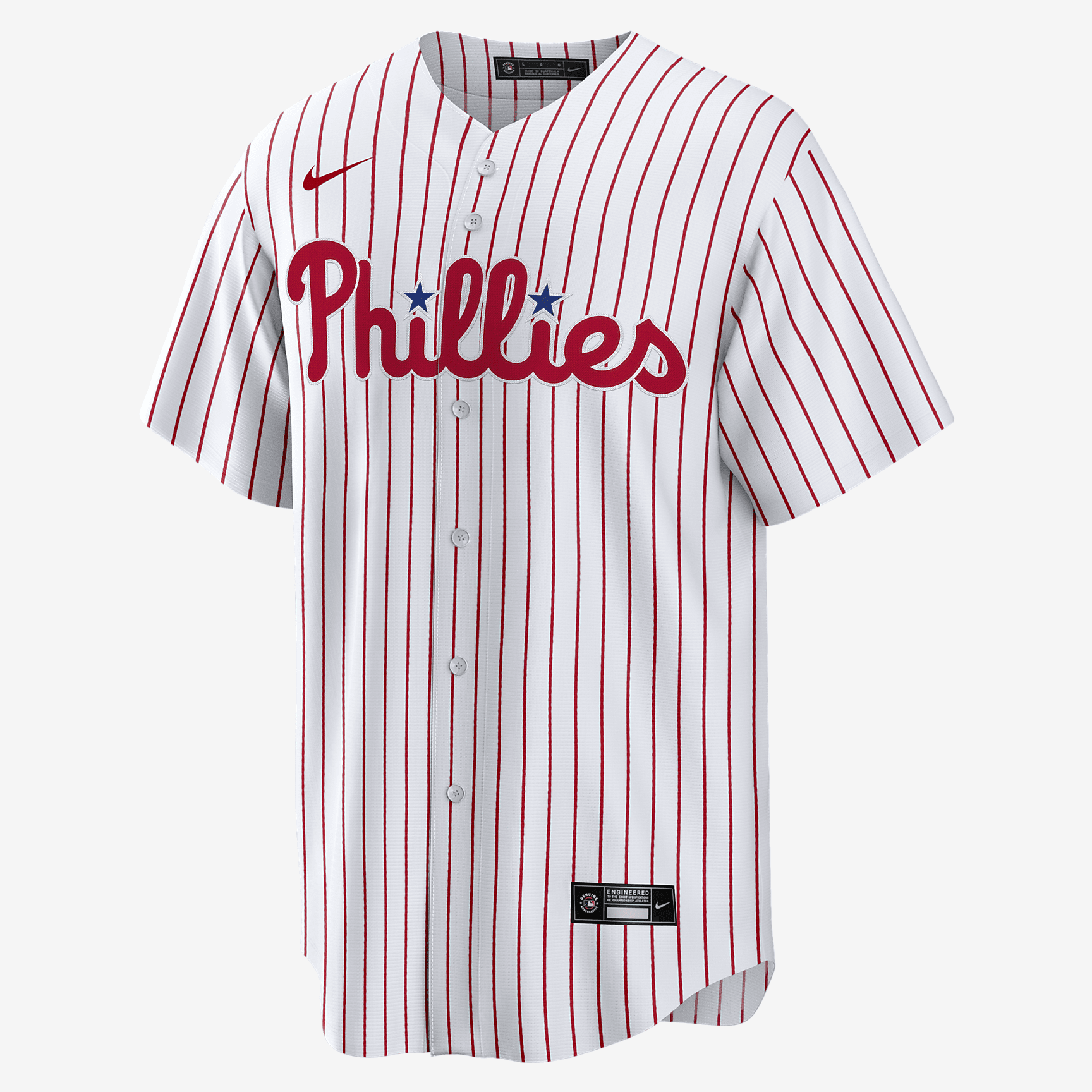 MLB Philadelphia Phillies (Nick Castellanos) Men's Replica Baseball Jersey - Sport Red/Rush Blue