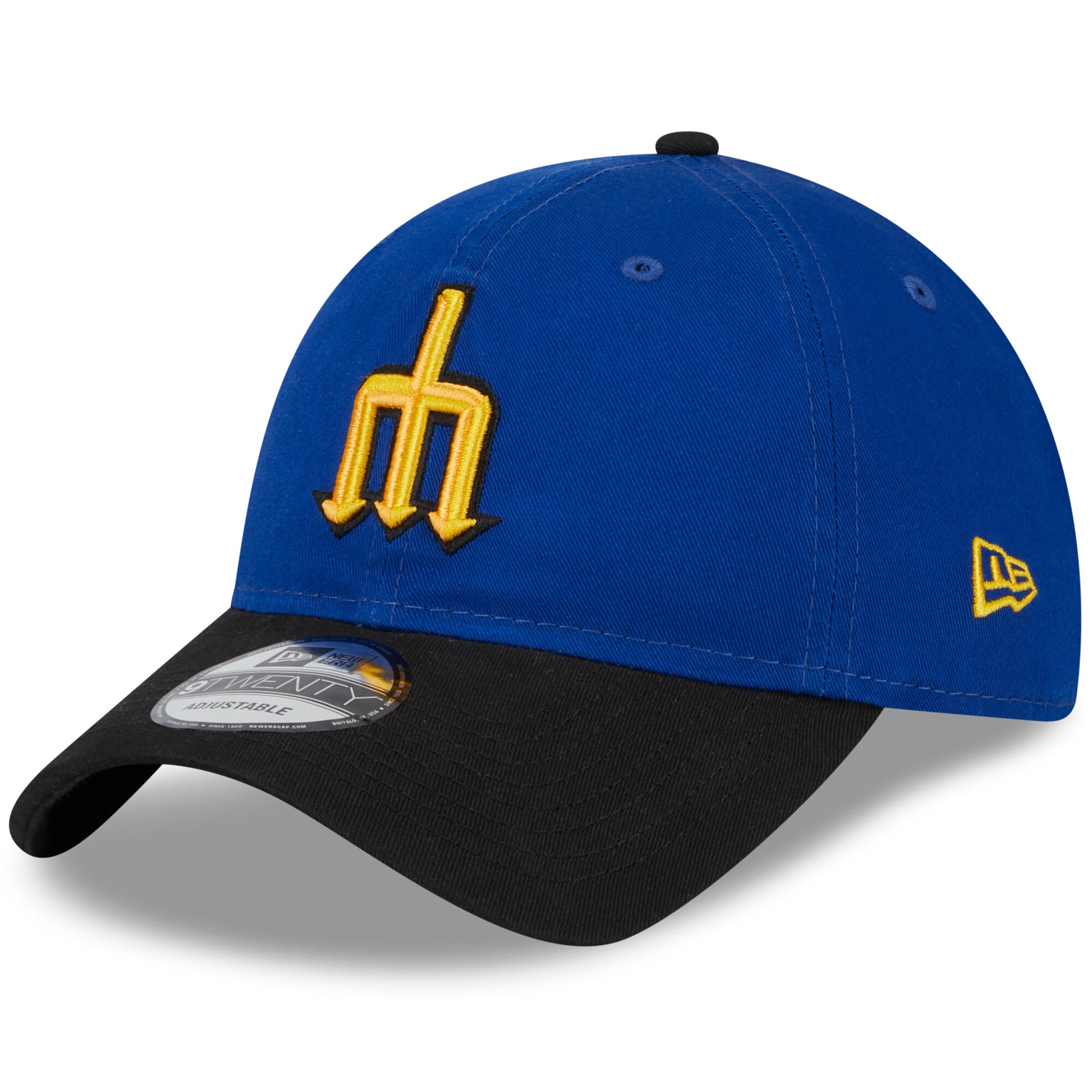 Seattle Mariners New Era 2023 City Connect 9TWENTY Adjustable Hat - Royal/Black