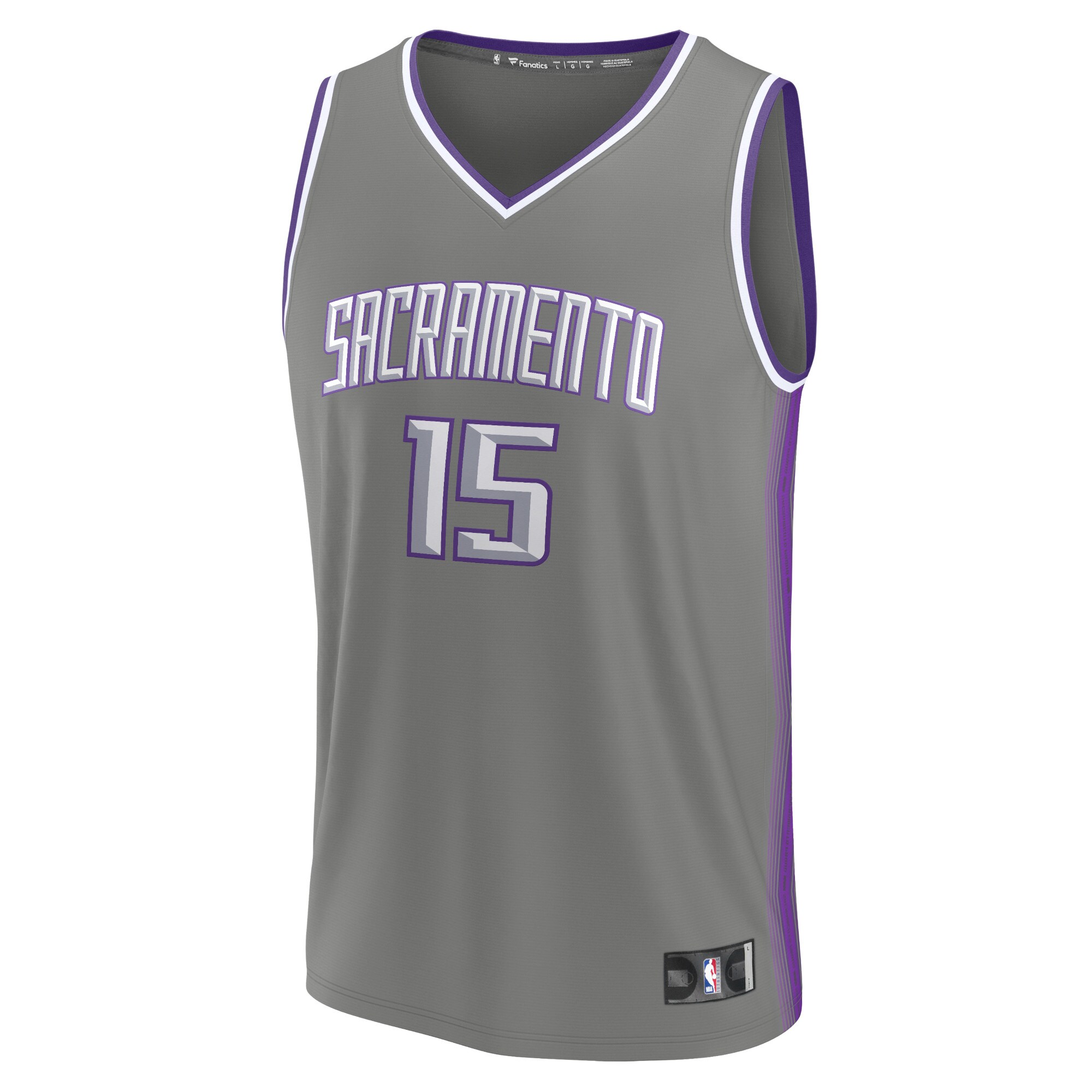 Davion Mitchell Sacramento Kings Fanatics Branded 2022/23 Fastbreak Jersey - City Edition - Gray