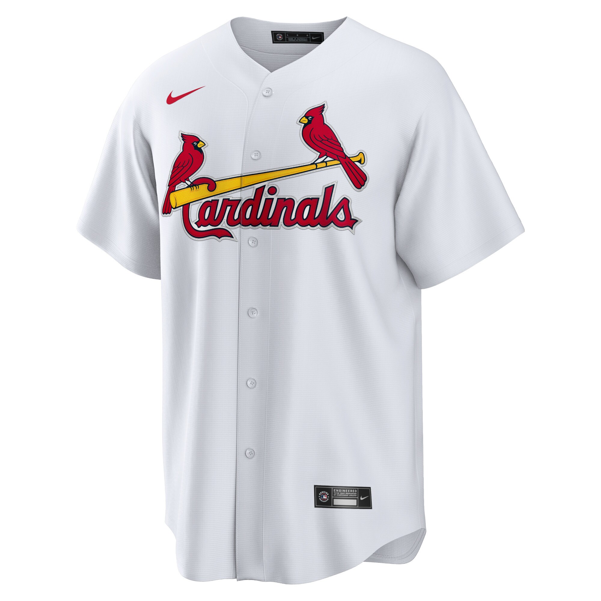 Jordans Walker St. Louis Cardinals Nike Home Official Replica Player Jersey - White