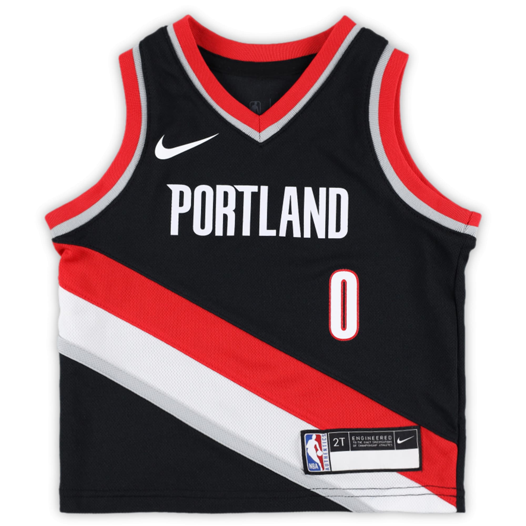 Damian Lillard Portland Trail Blazers Nike - Black