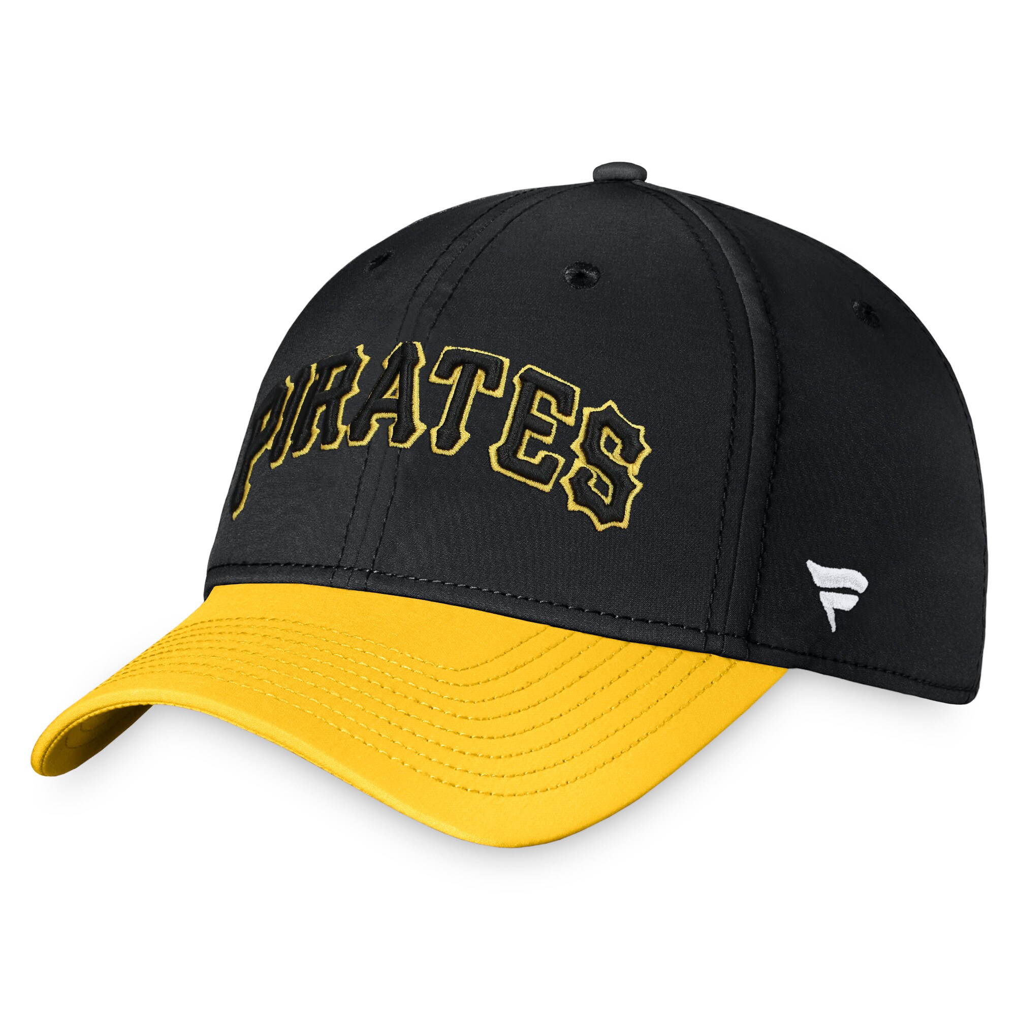 Pittsburgh Pirates Fanatics Branded Core Flex Hat - Black/Gold