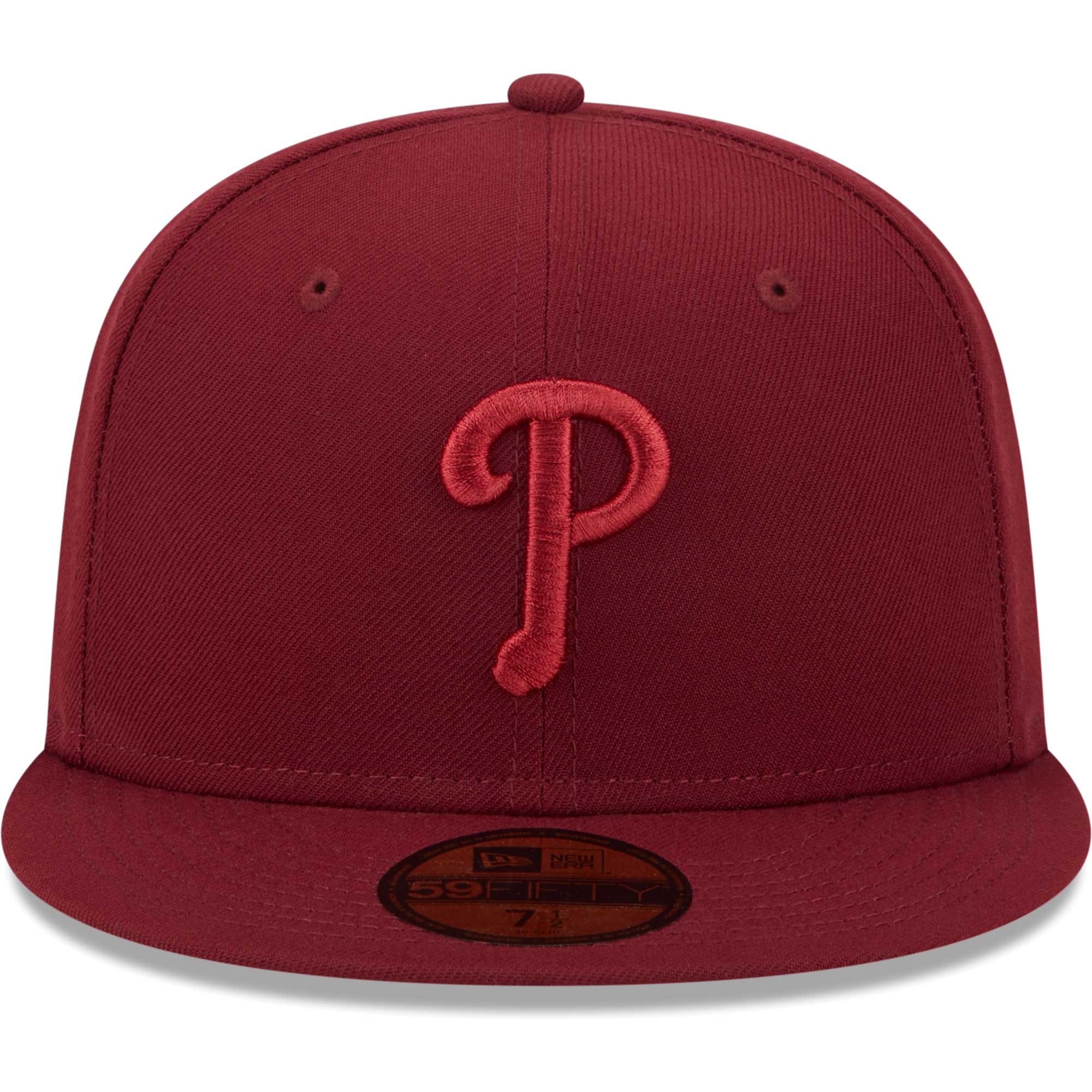 Philadelphia Phillies New Era Color Pack 59FIFTY Fitted Hat - Cardinal
