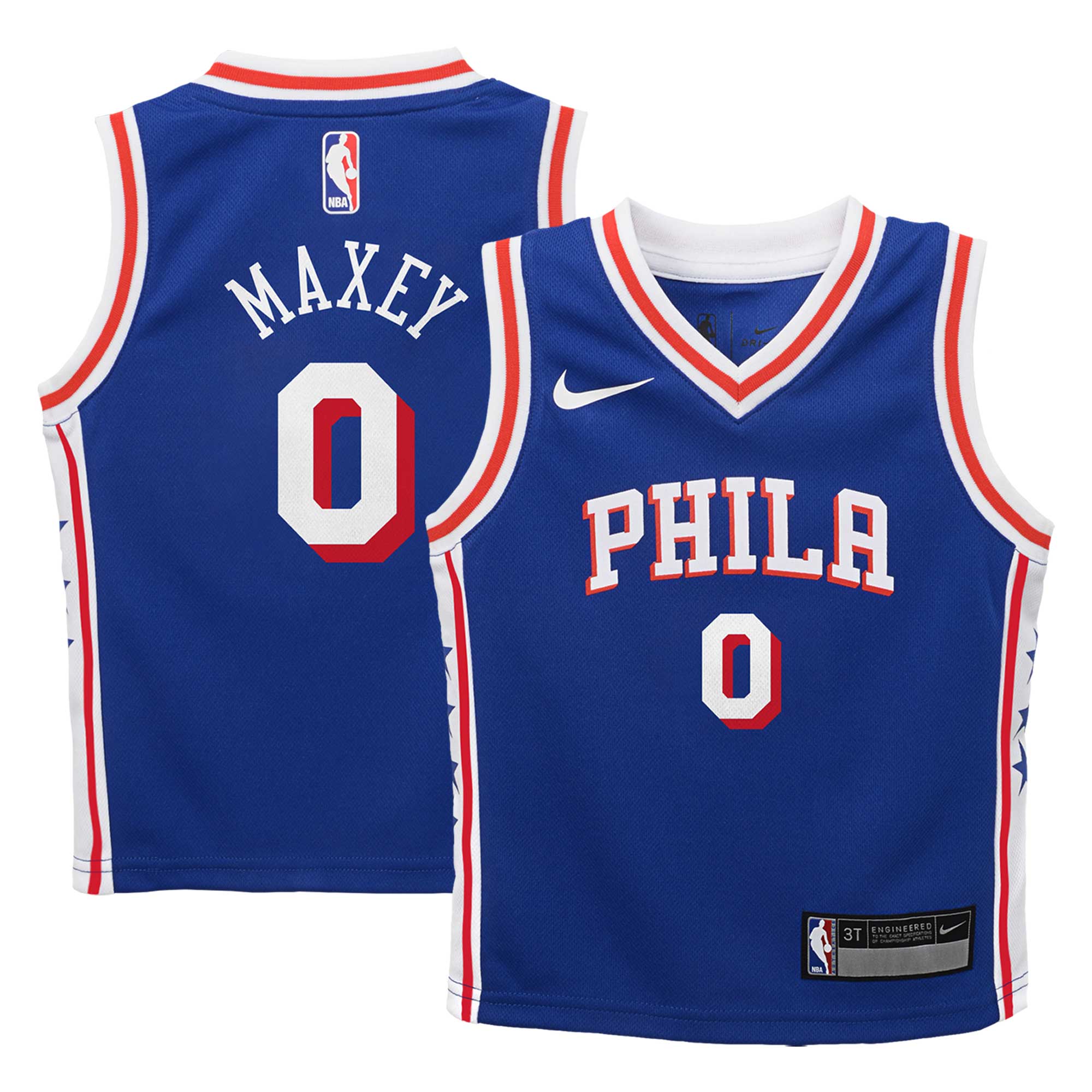 Tyrese Maxey Philadelphia 76ers Nike Infant Swingman Player Jersey - Icon Edition - Royal