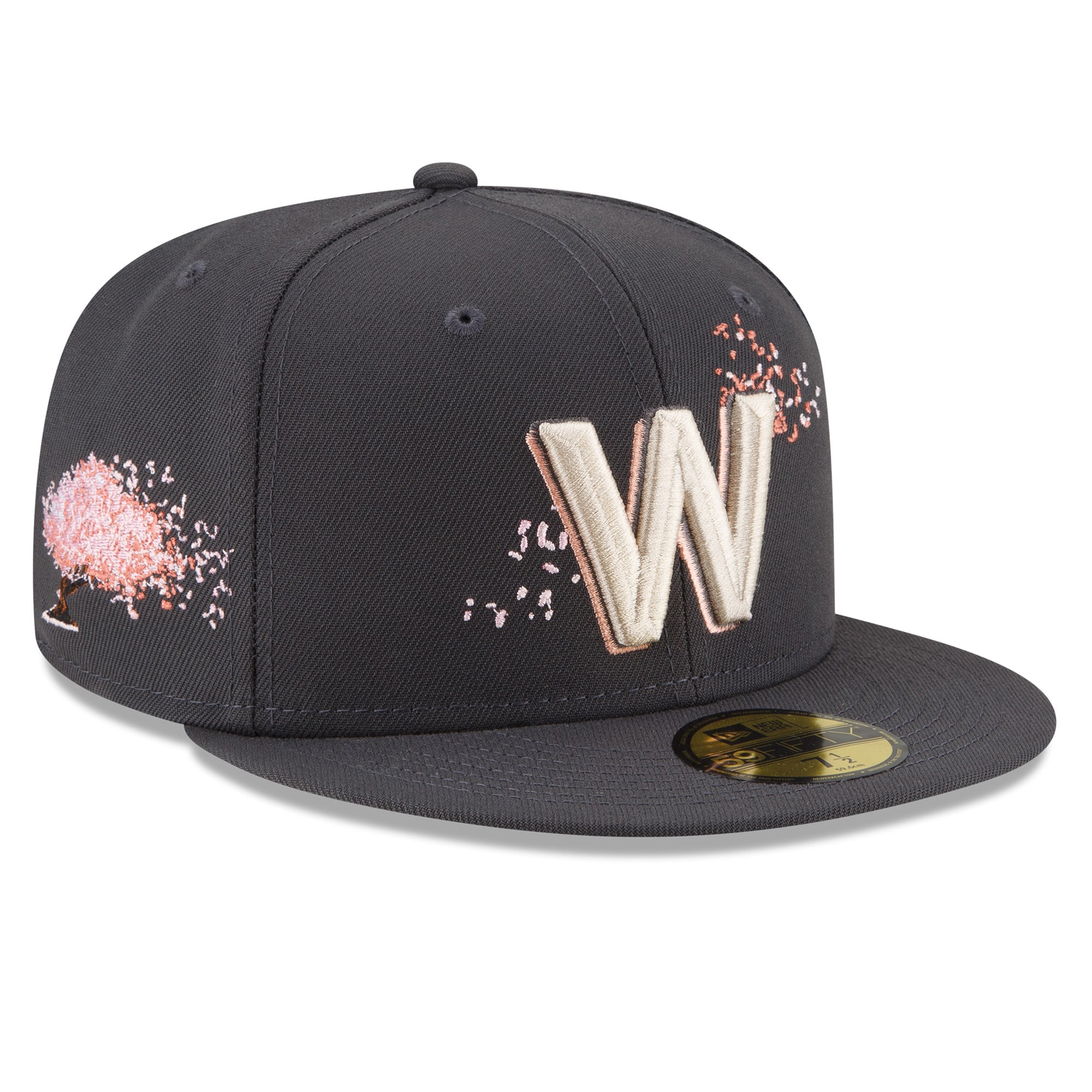 Washington Nationals New Era 2022 City Connect 59FIFTY Fitted Hat - Graphite