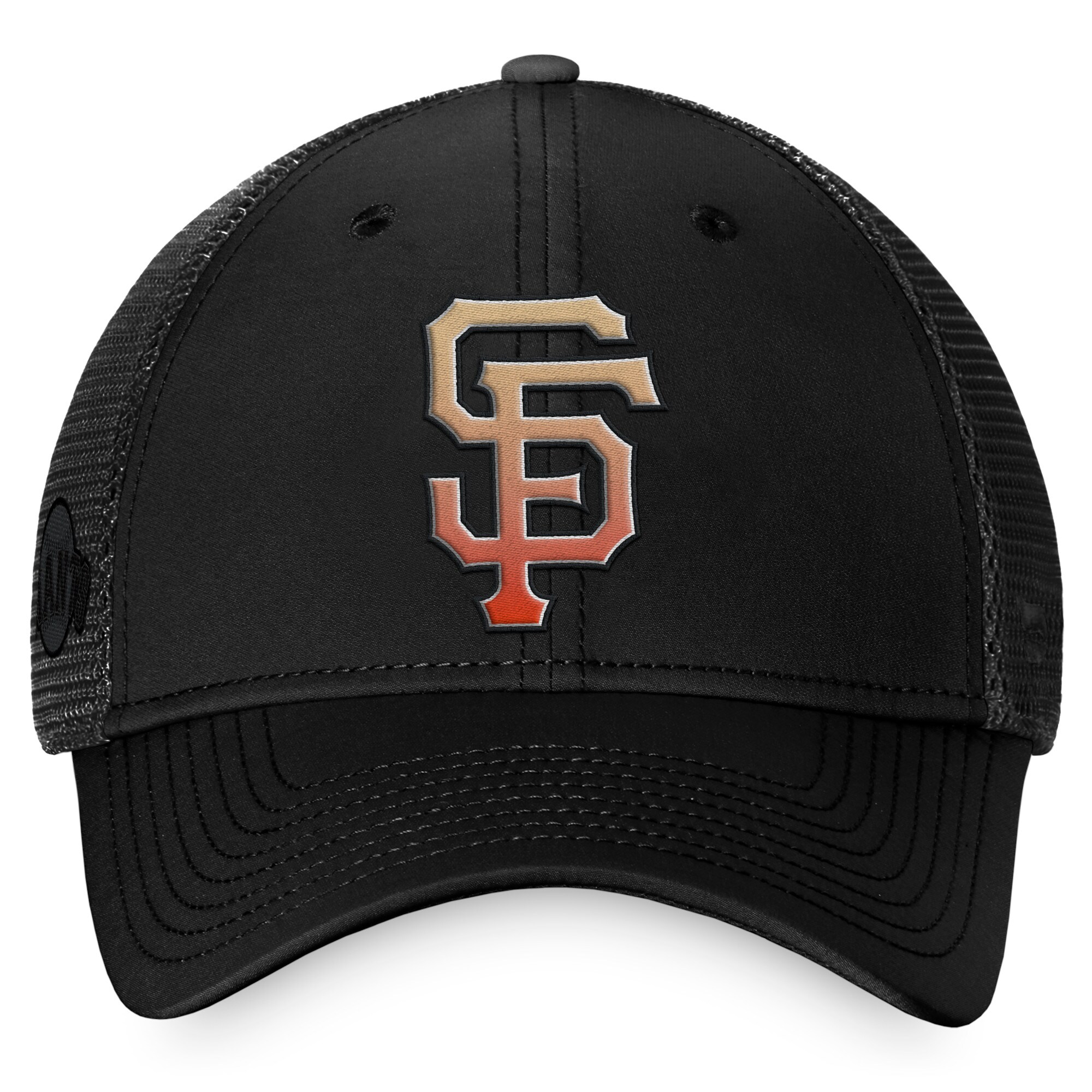 San Francisco Giants Fanatics Branded Color Fade Trucker Snapback Hat - Black