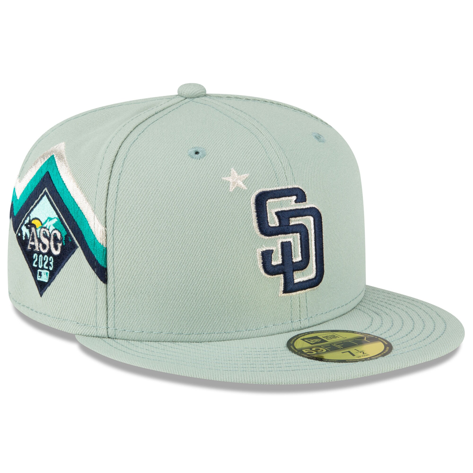 San Diego Padres New Era 2023 MLB All-Star Game On-Field 59FIFTY Fitted Hat - Mint