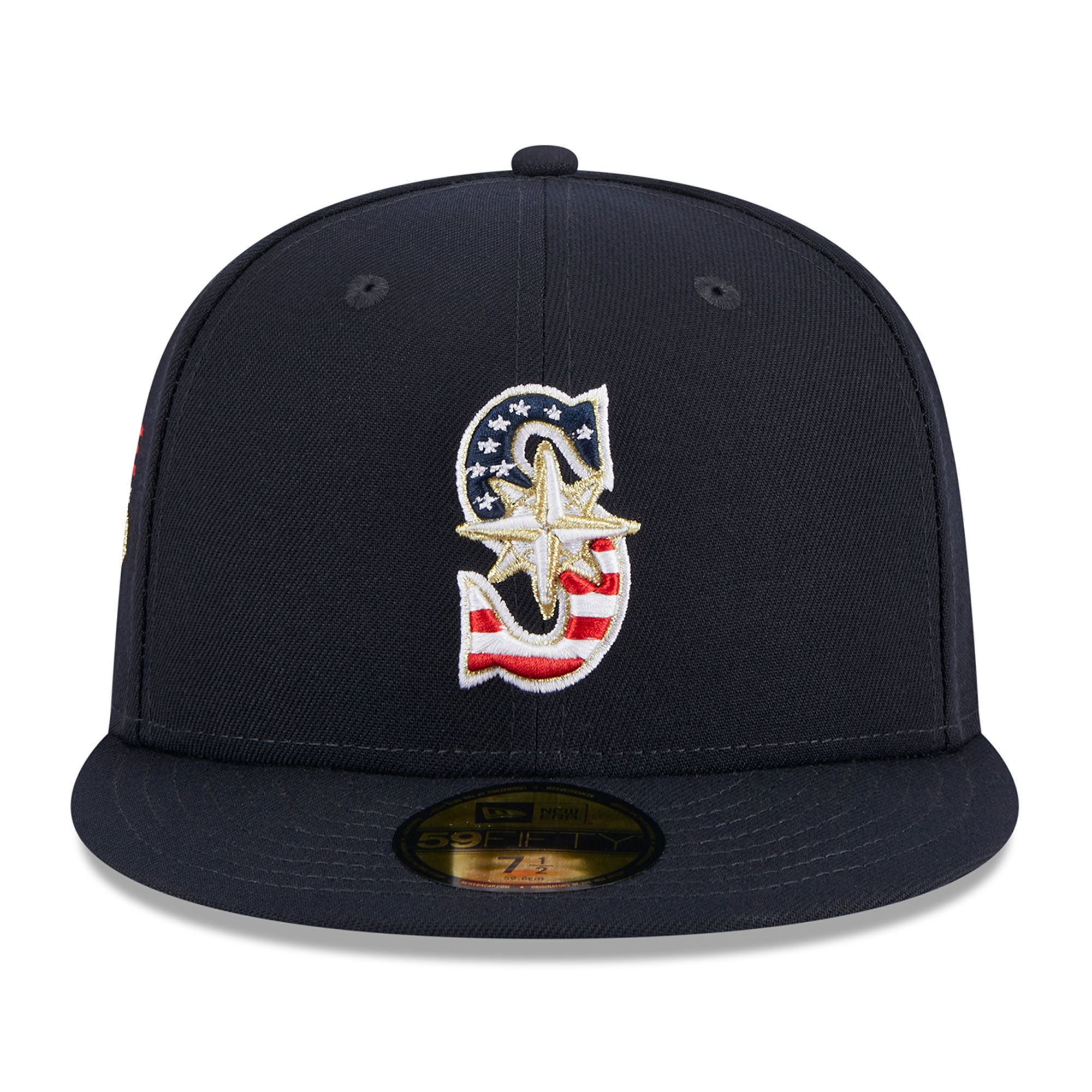 Seattle Mariners New Era 2023 Fourth of July 59FIFTY Fitted Hat - Navy