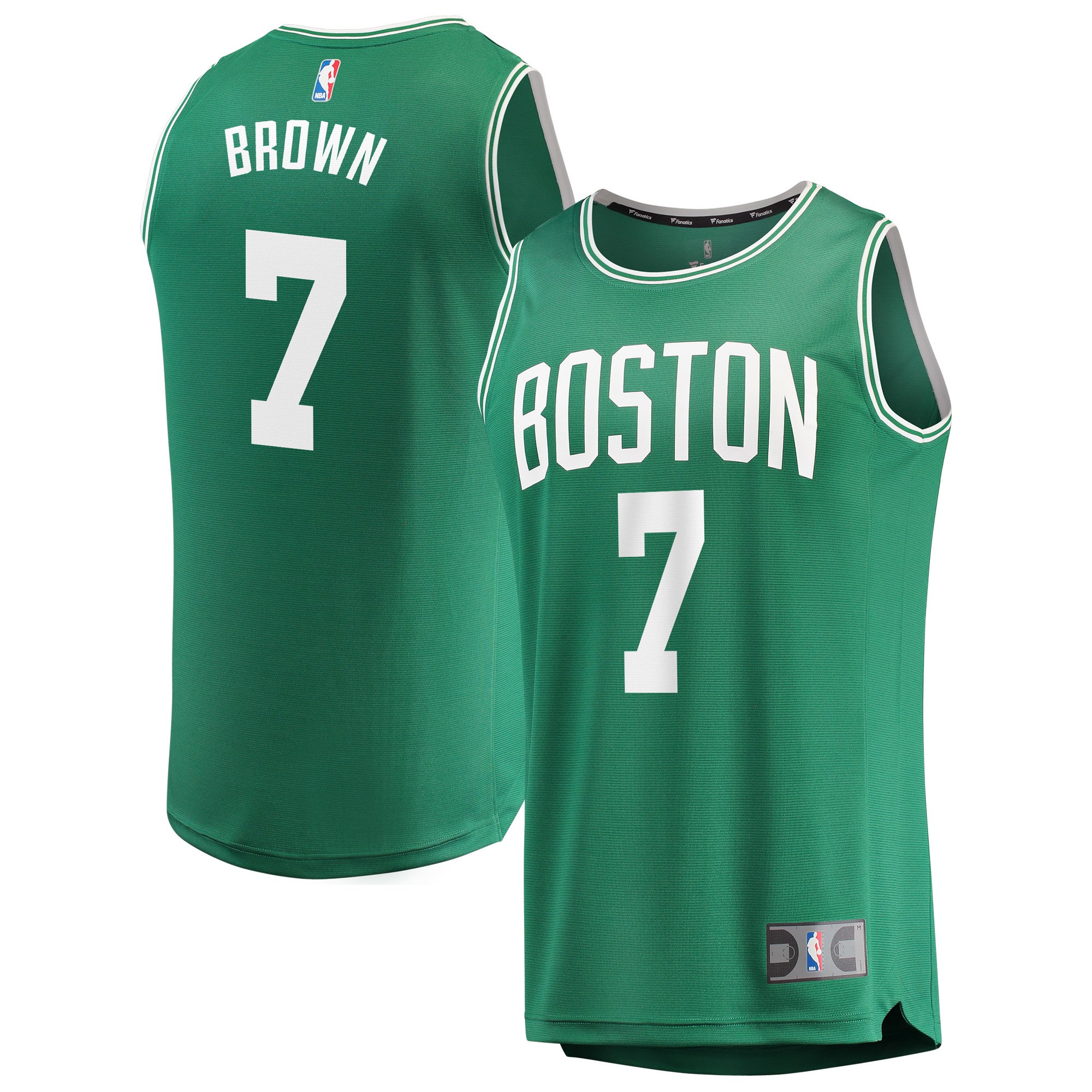 Jaylen Brown Boston Celtics Fanatics Branded Youth Fast Break Player Jersey - Icon Edition - Kelly Green