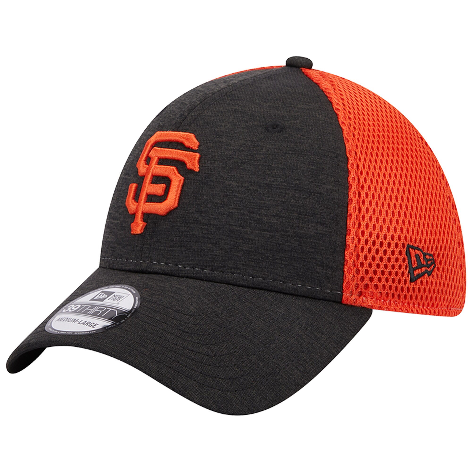 San Francisco Giants New Era Shadow Neo 39THIRTY Flex Hat - Black