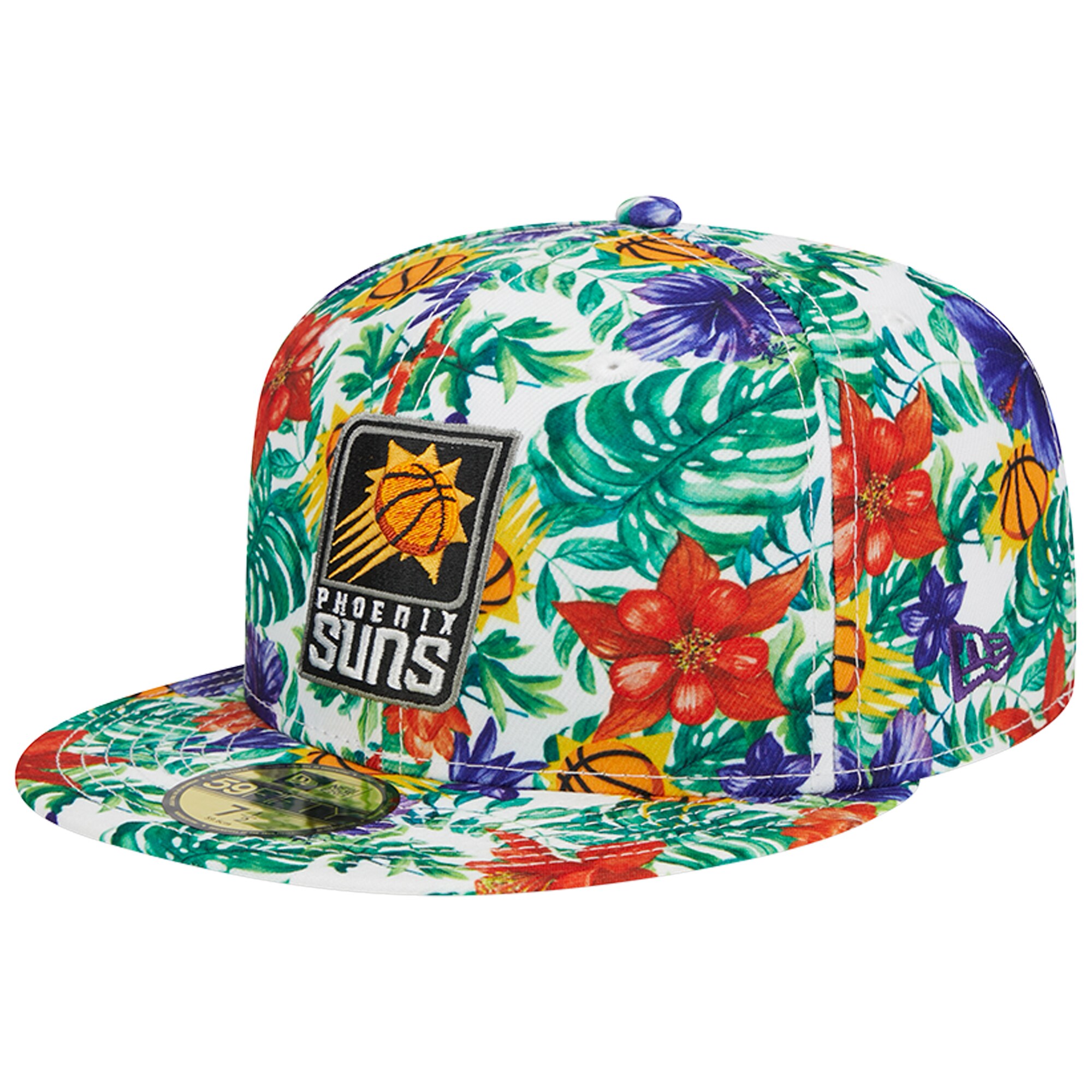 Phoenix Suns New Era Tropical Hibiscus 59FIFTY Fitted Hat