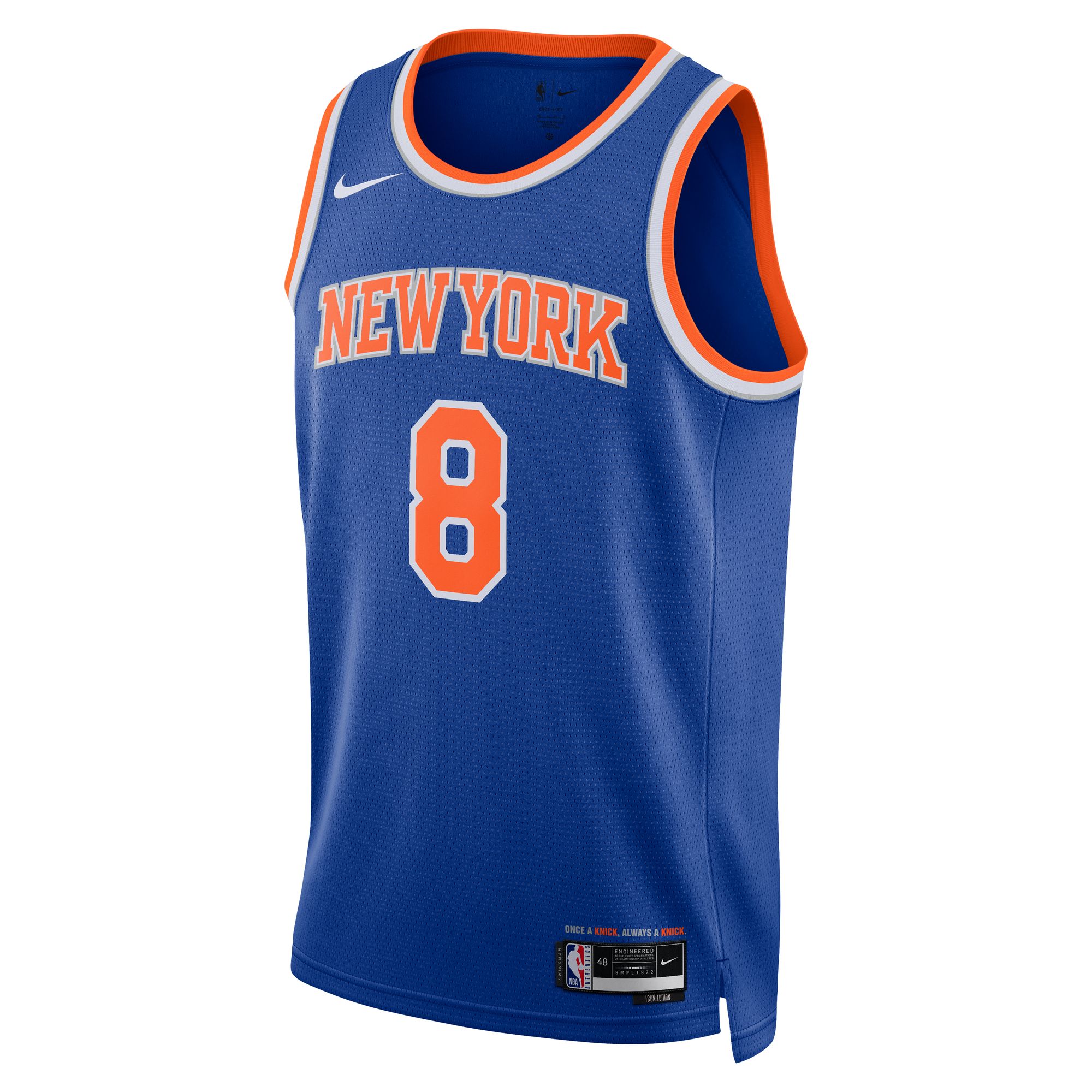 Kemba Walker New York Knicks Nike Unisex Swingman Jersey - Association Edition - Blue