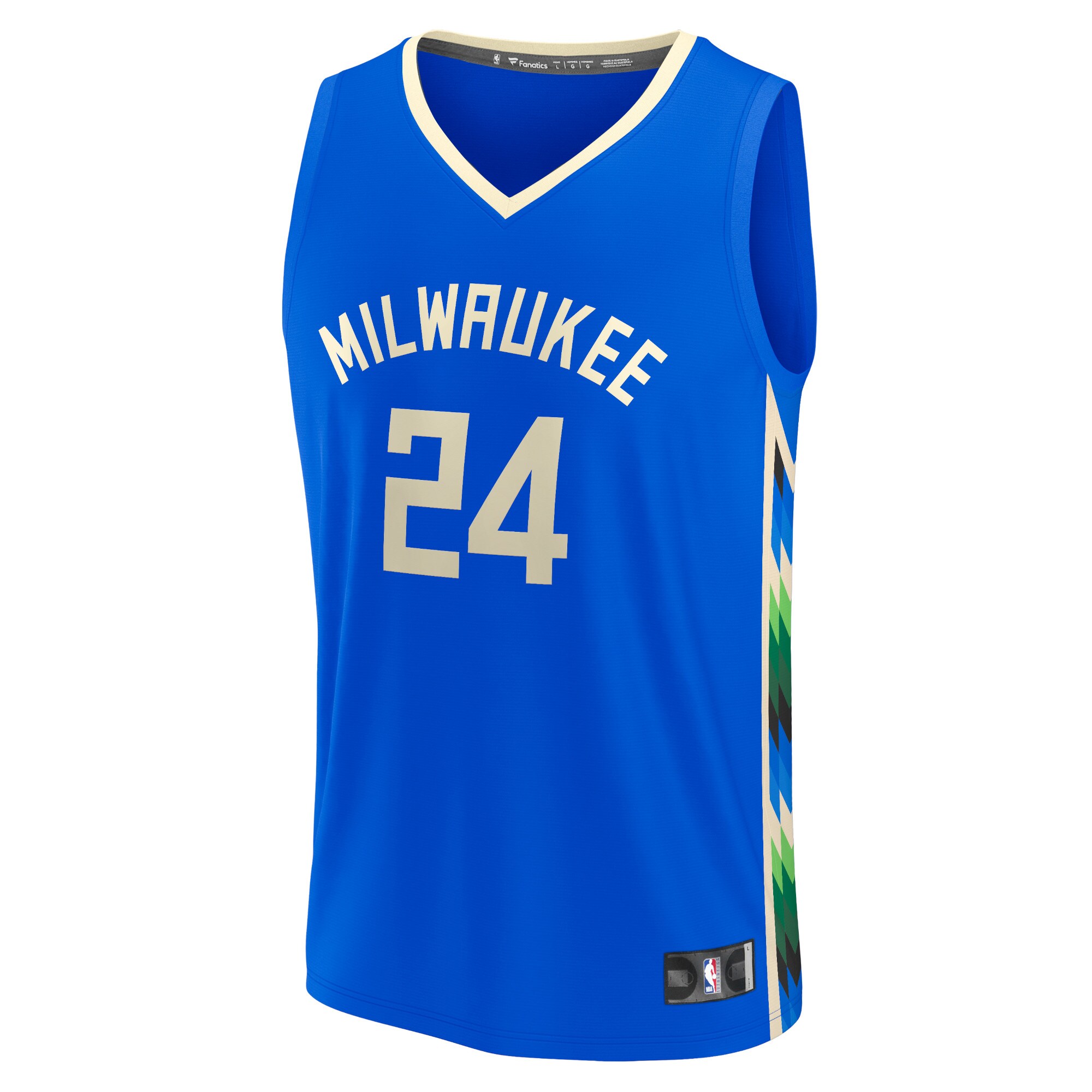 Pat Connaughton Milwaukee Bucks Fanatics Branded 2022/23 Fastbreak Jersey - City Edition - Royal